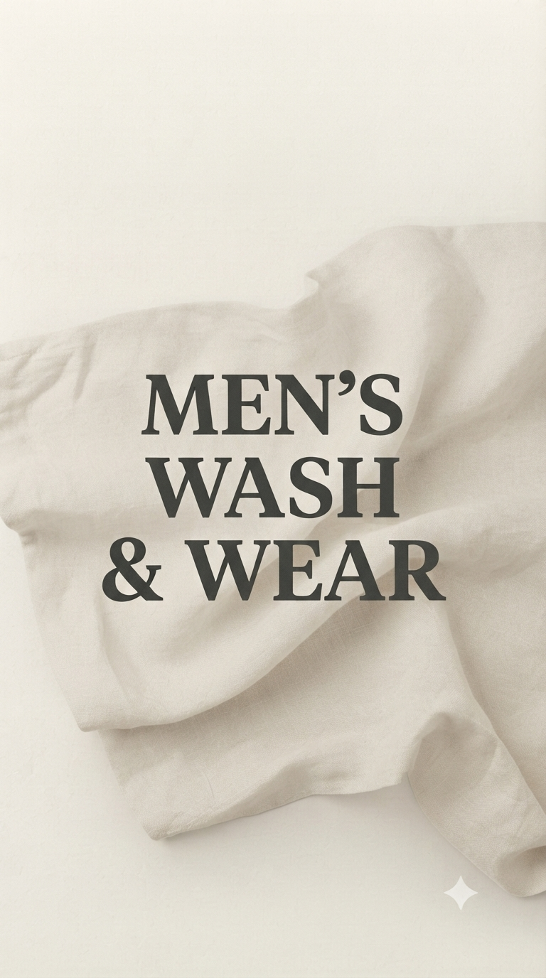 Men - wash & wear
