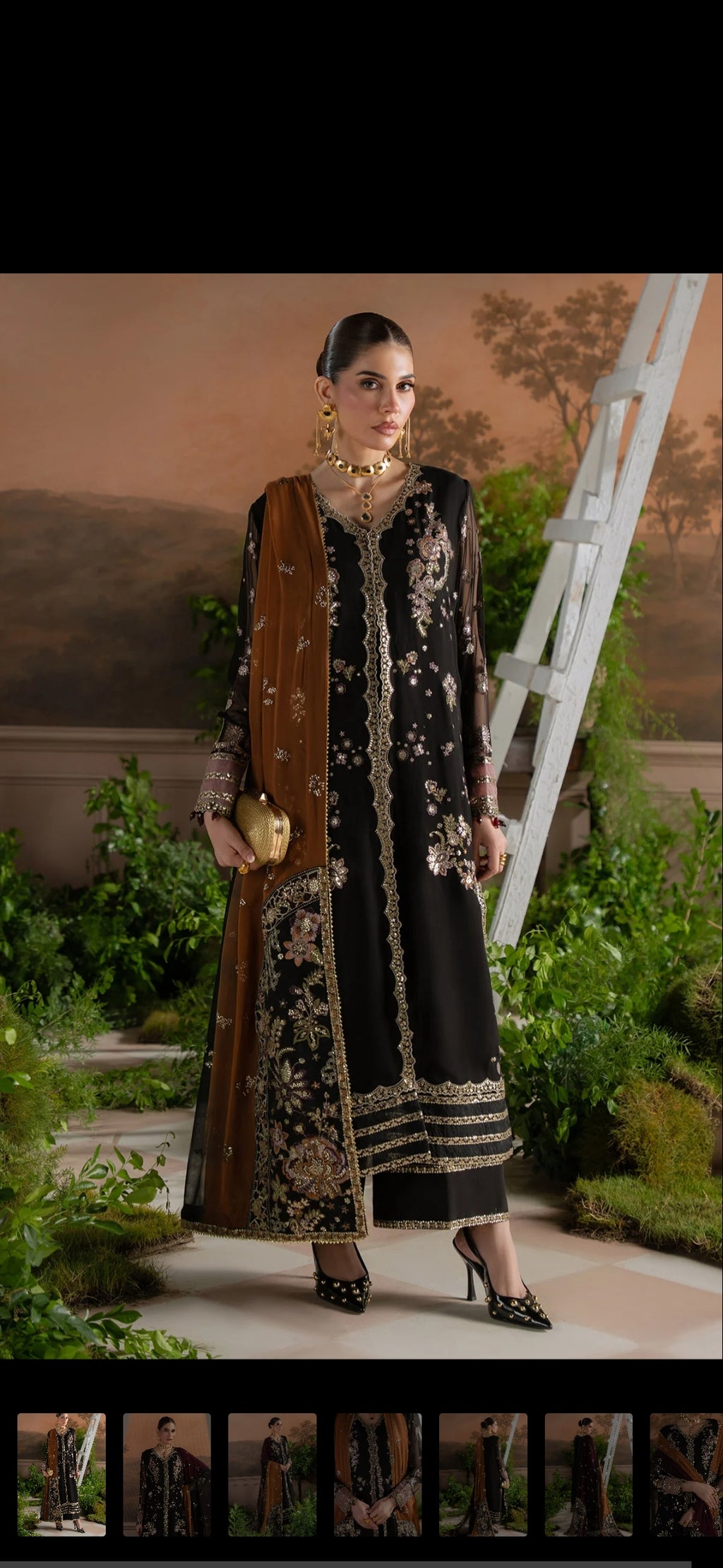 Am-48 nureh chiffon luxury
