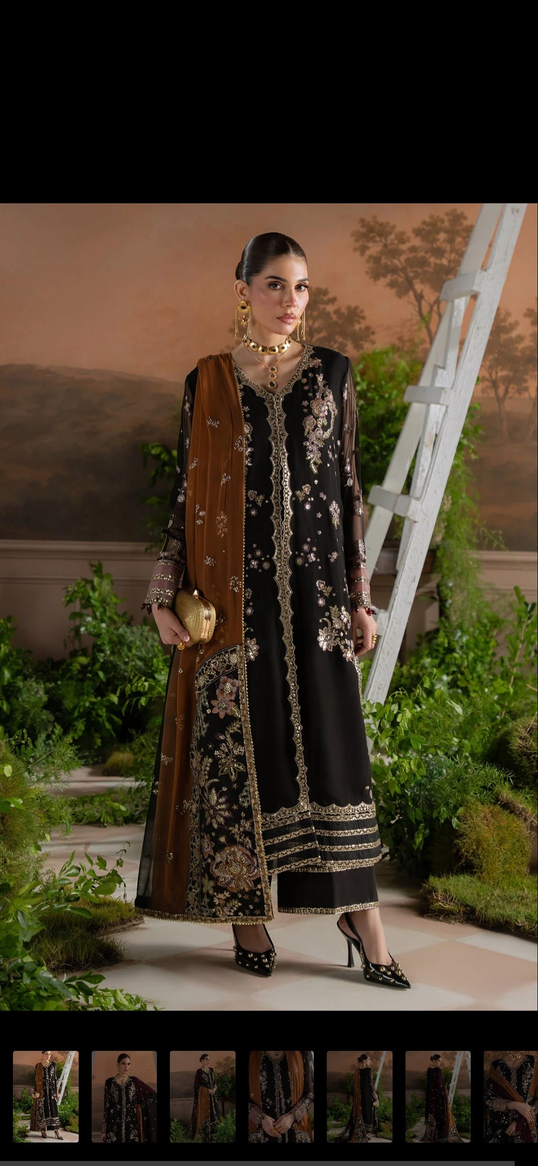 Am-48 nureh chiffon luxury