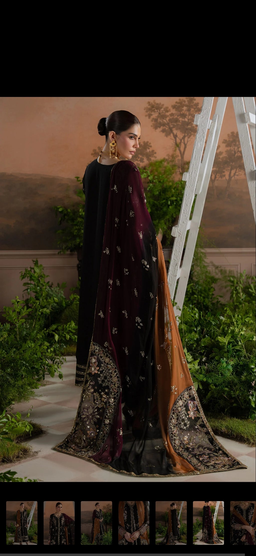 Am-48 nureh chiffon luxury