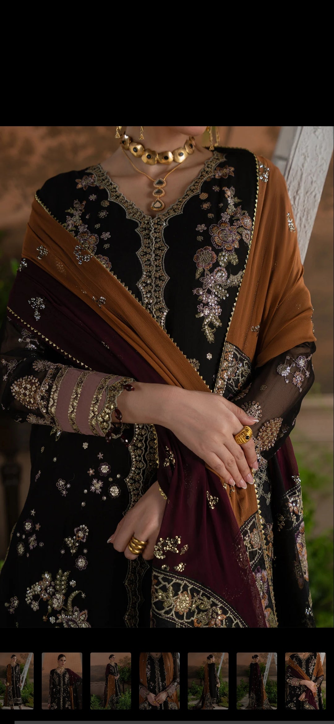 Am-48 nureh chiffon luxury
