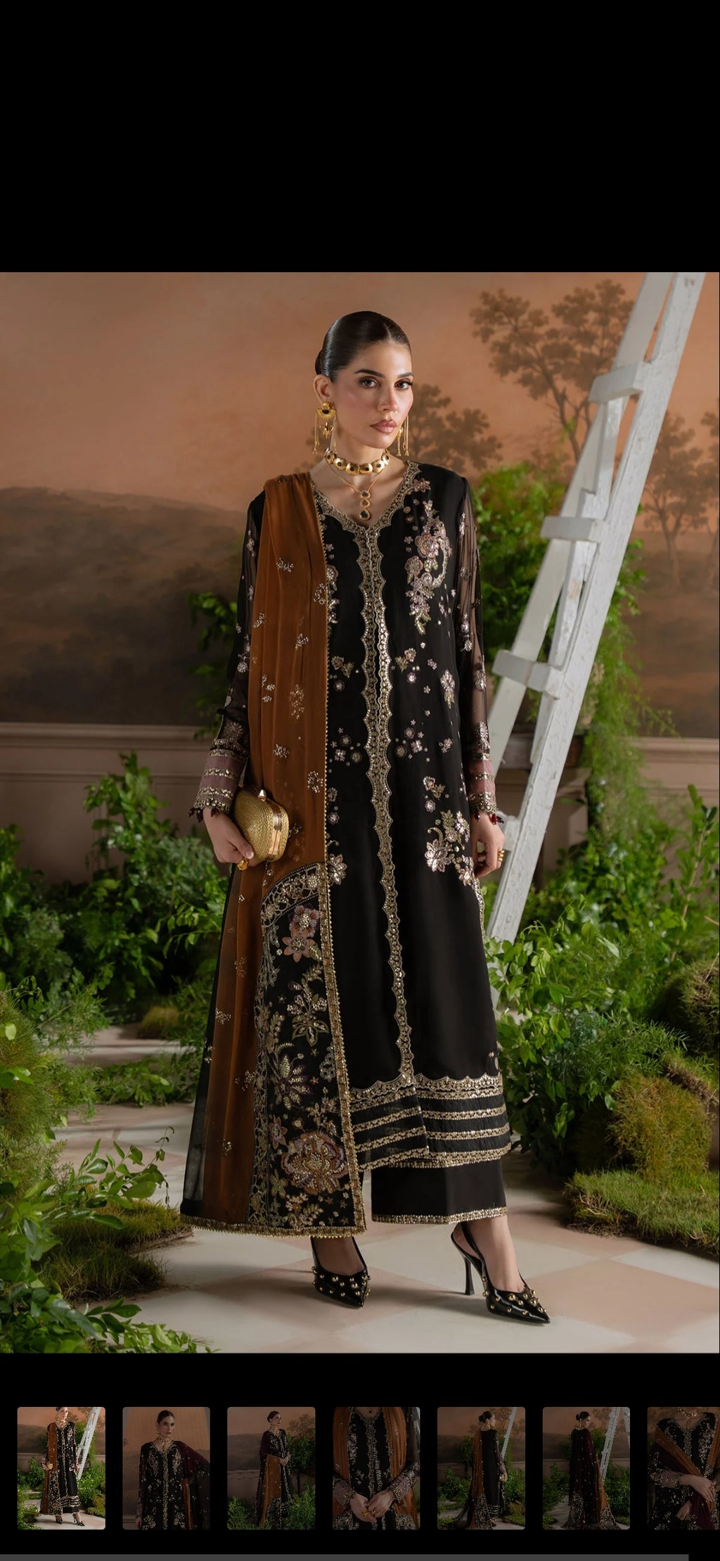 Am-48 nureh chiffon luxury