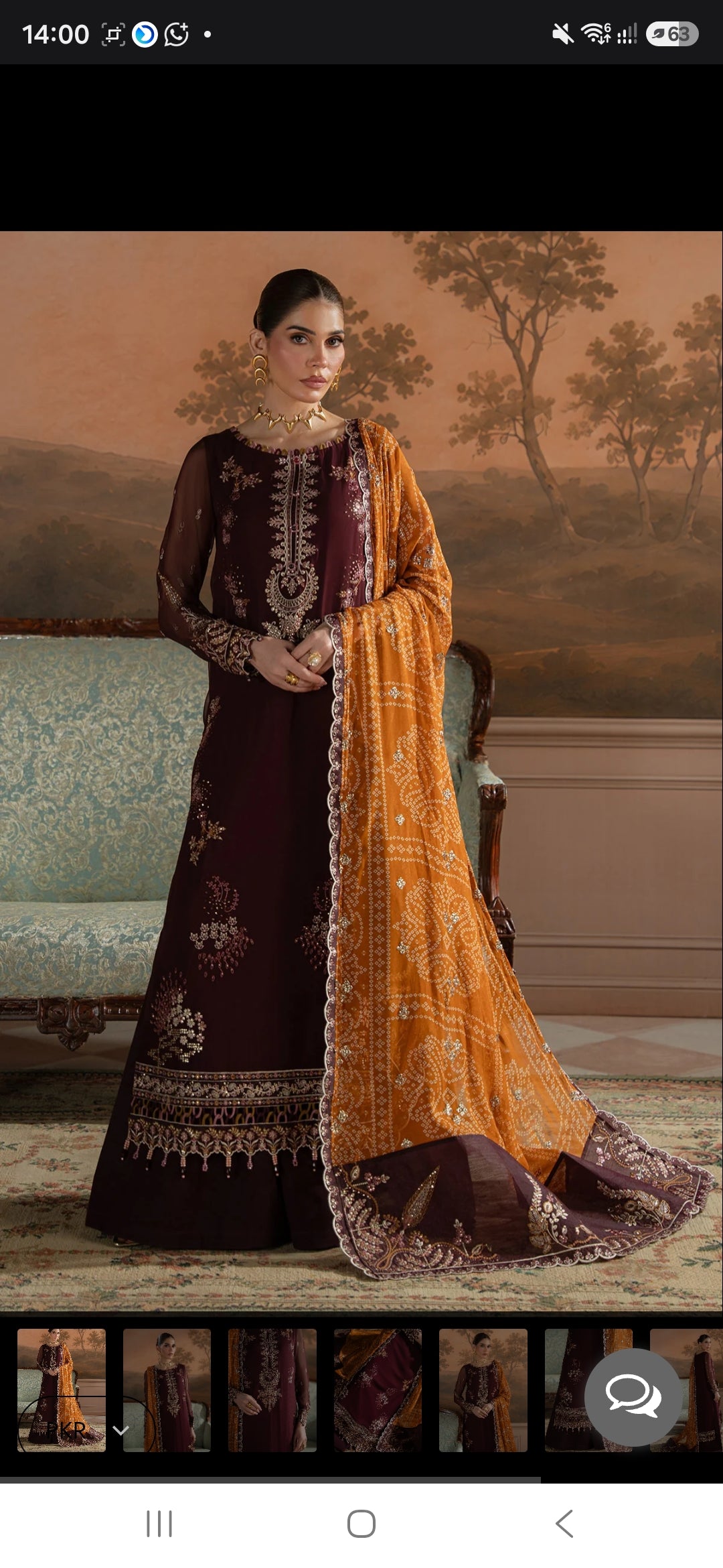 Am- 47 nureh chiffon luxury