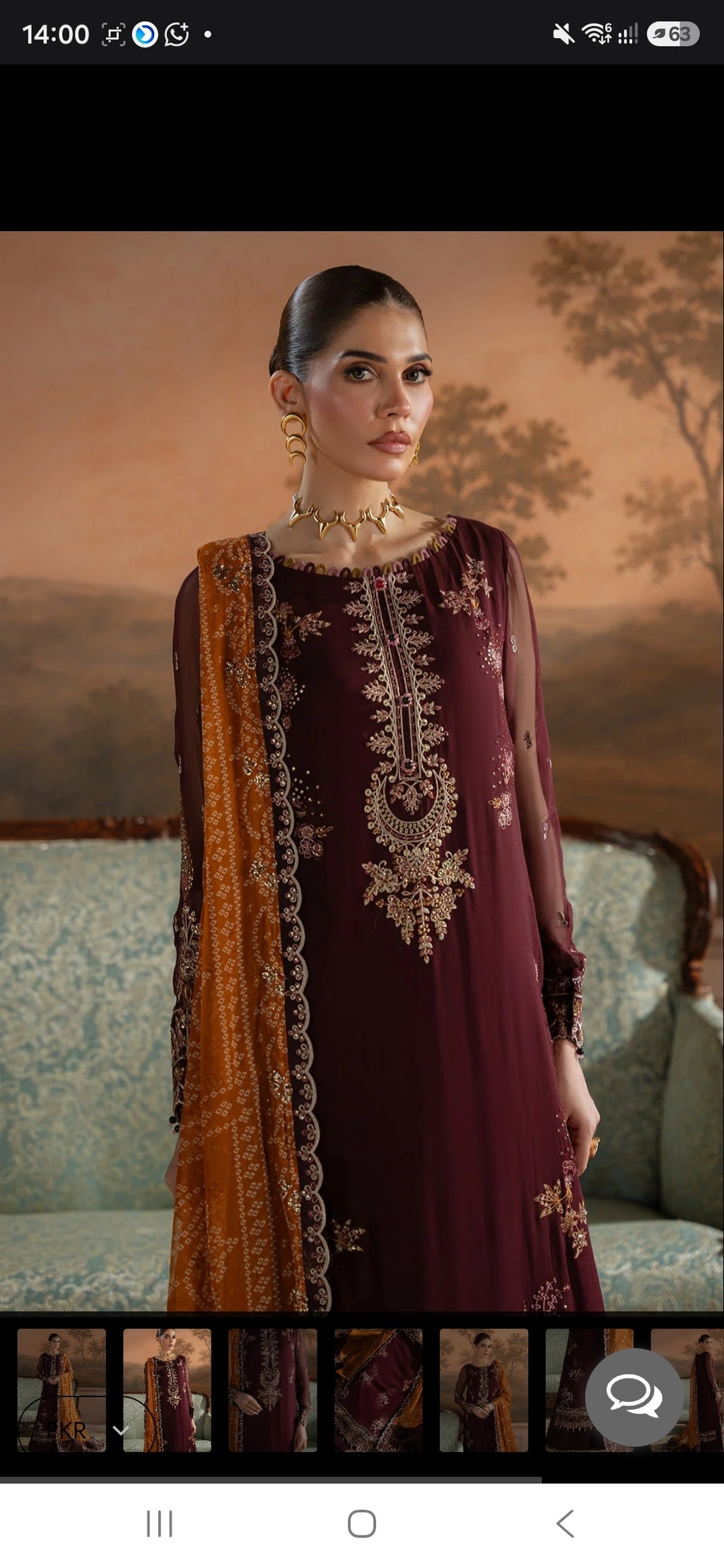 Am- 47 nureh chiffon luxury