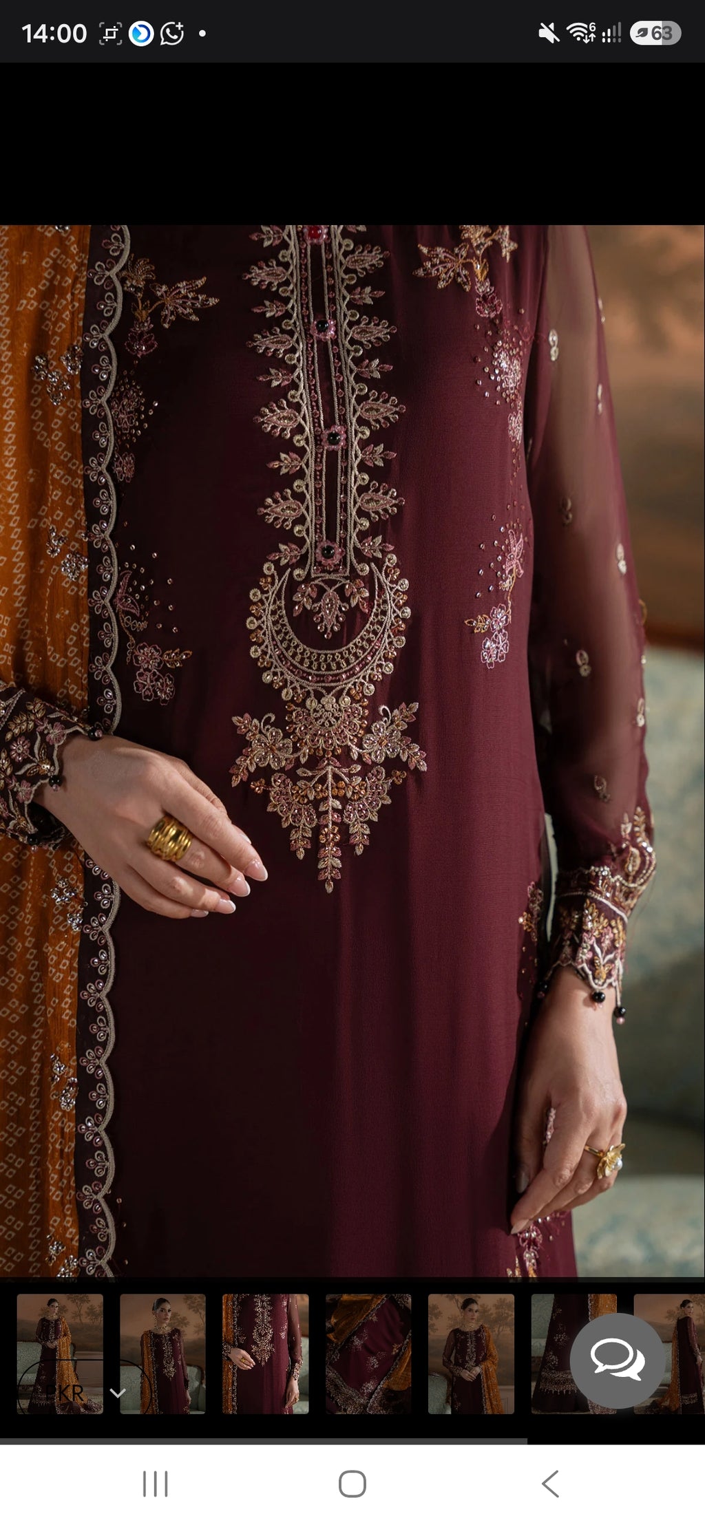 Am- 47 nureh chiffon luxury