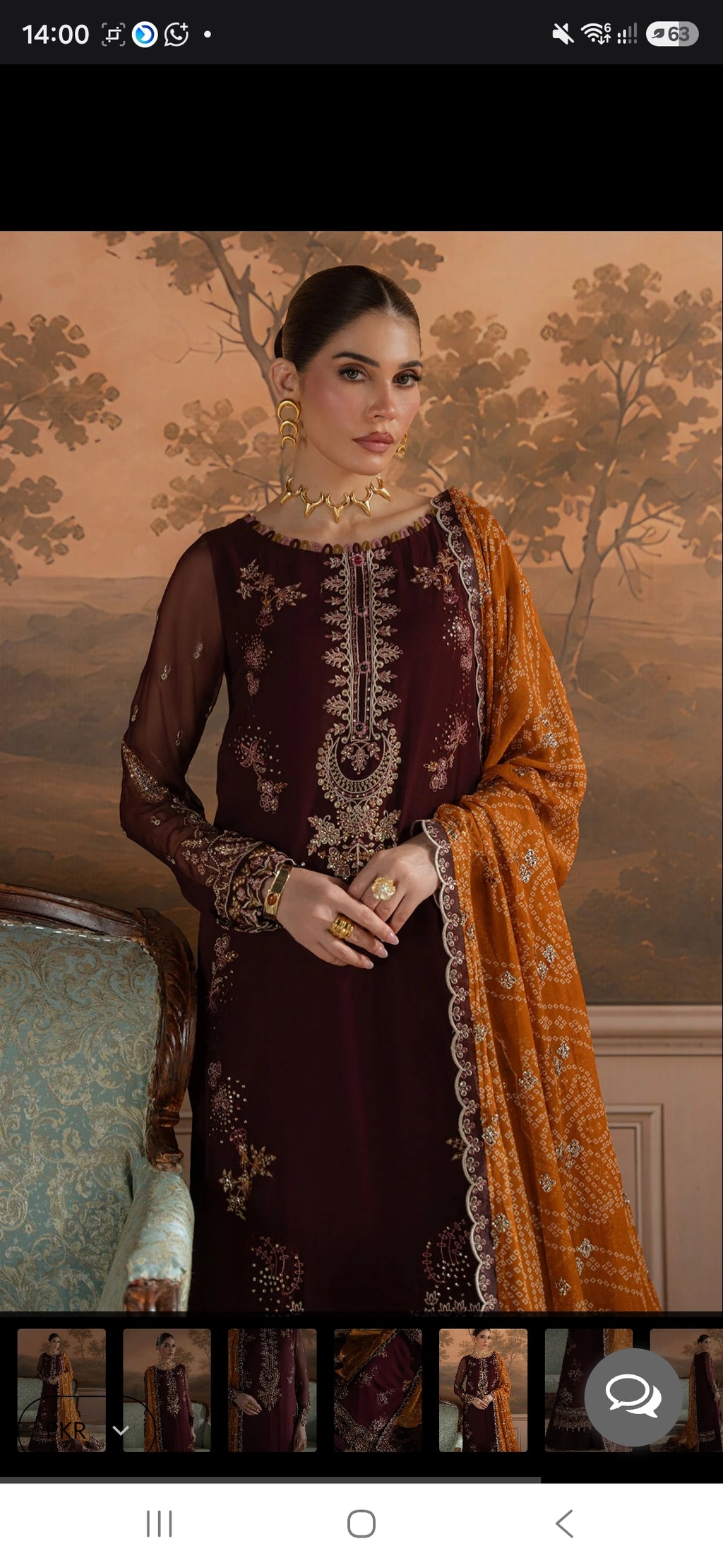 Am- 47 nureh chiffon luxury