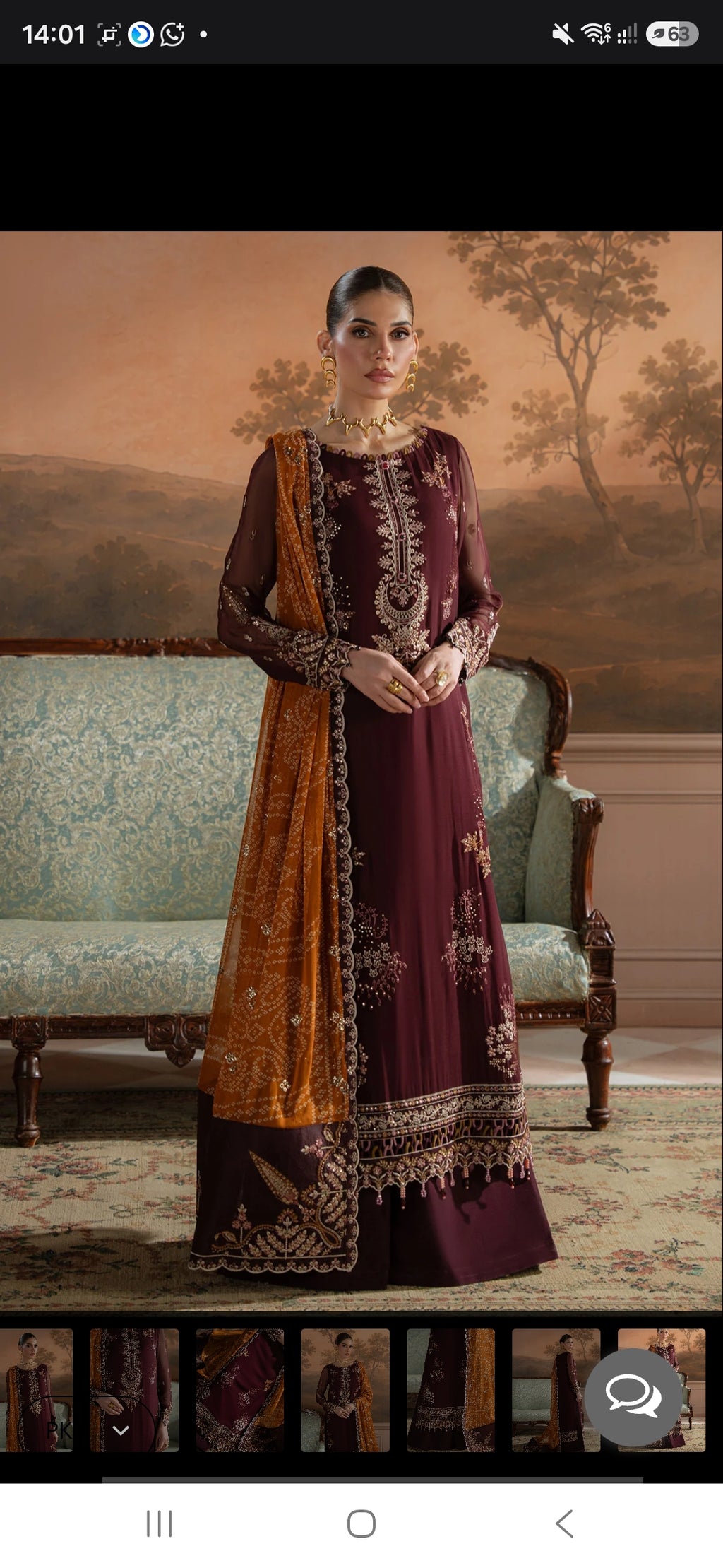 Am- 47 nureh chiffon luxury