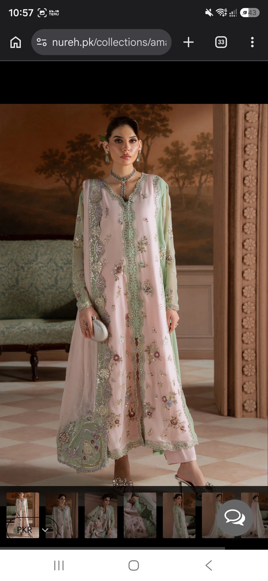 Am-43 chiffon luxury collection