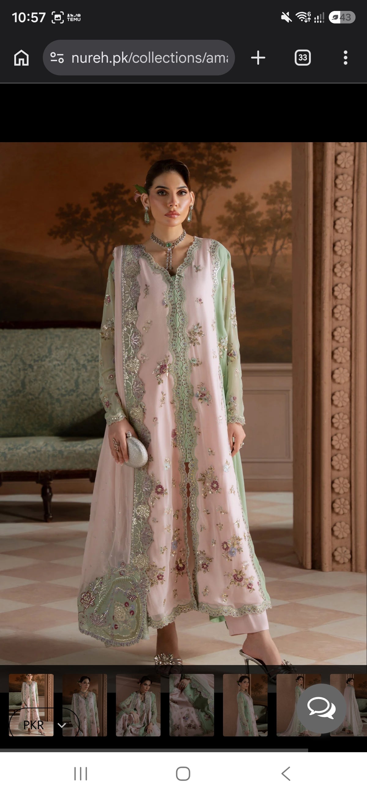 Am-43 chiffon luxury collection