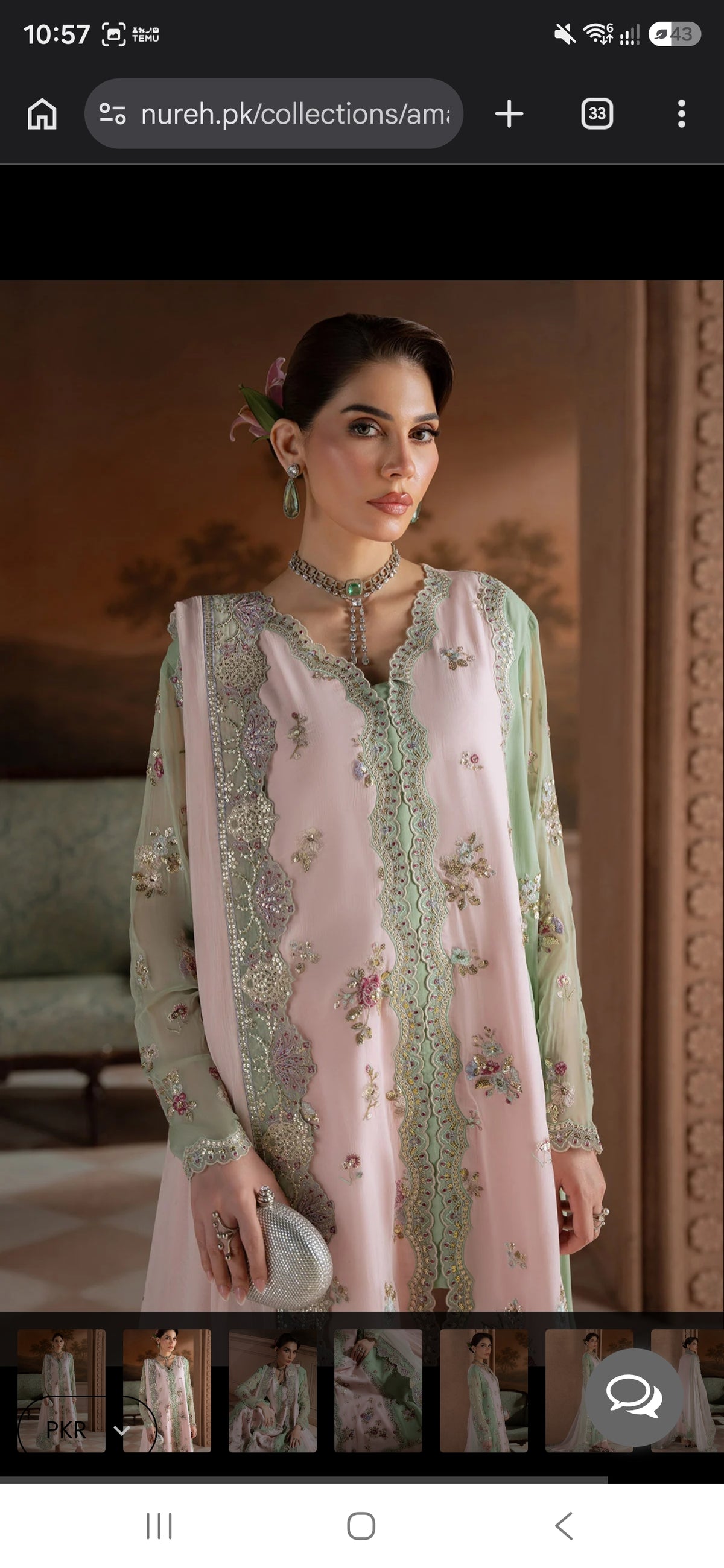 Am-43 chiffon luxury collection