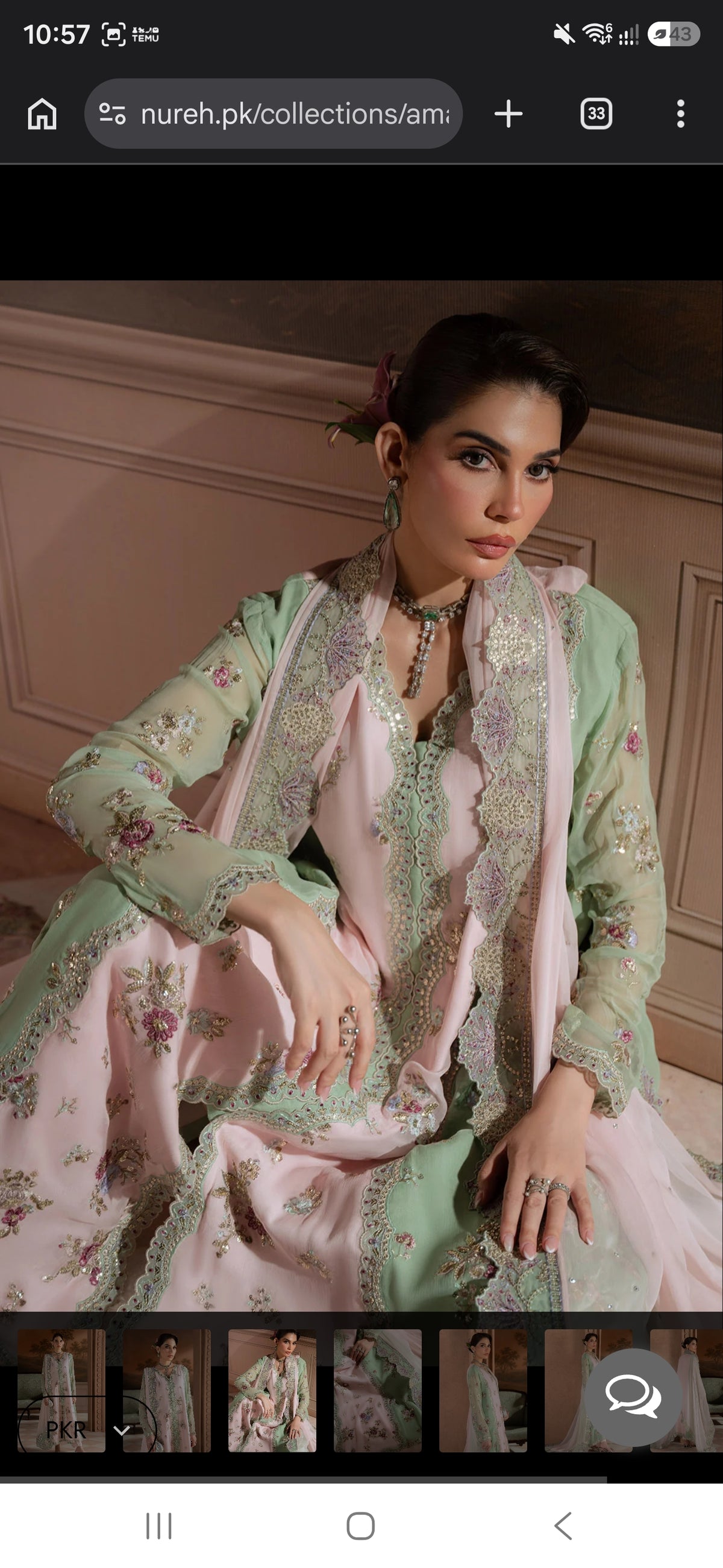 Am-43 chiffon luxury collection