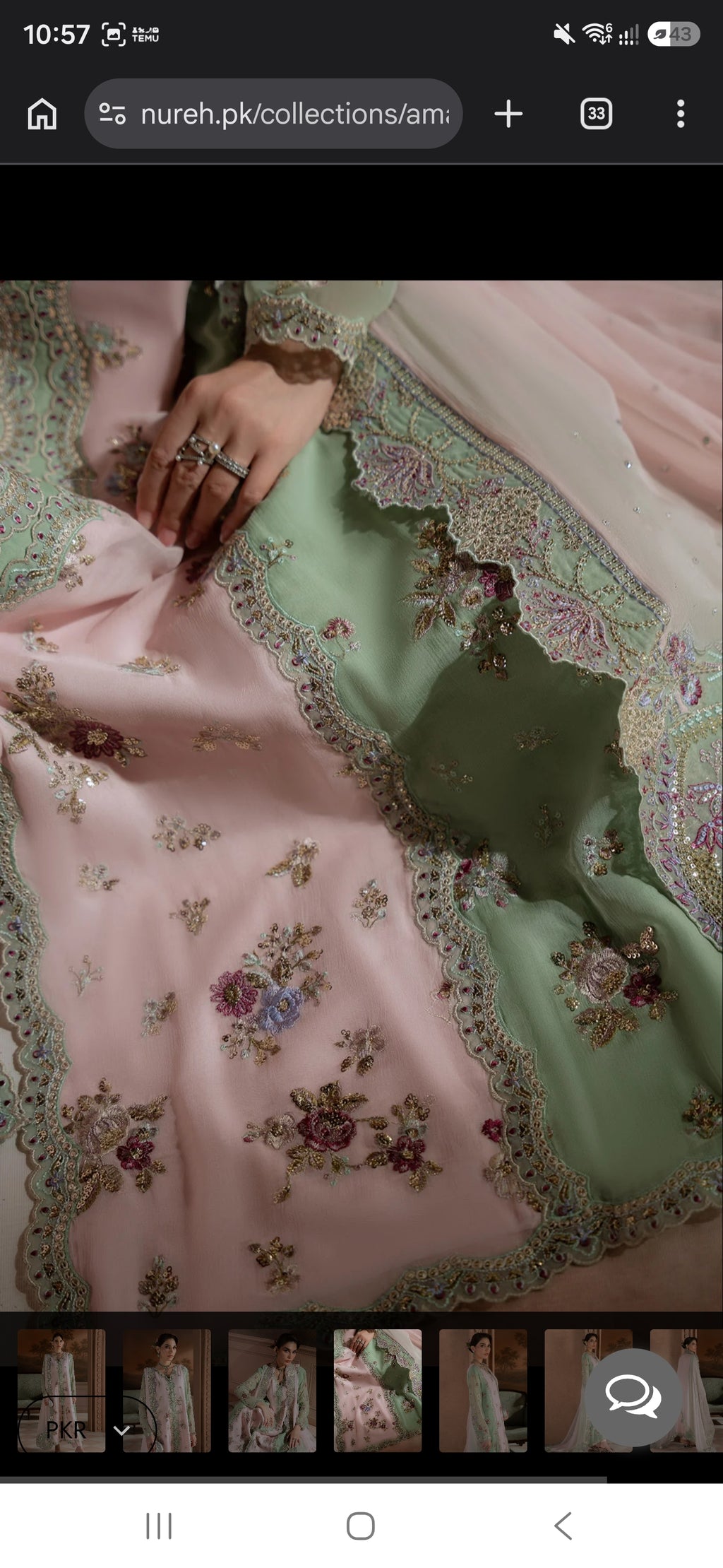 Am-43 chiffon luxury collection