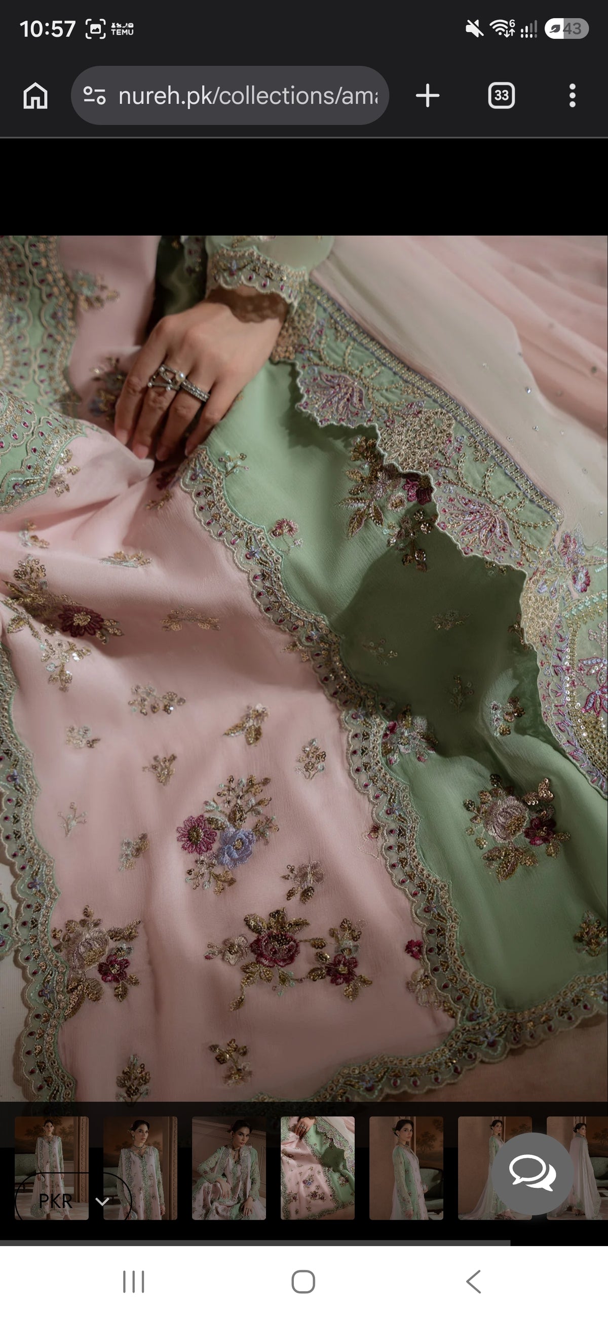 Am-43 chiffon luxury collection
