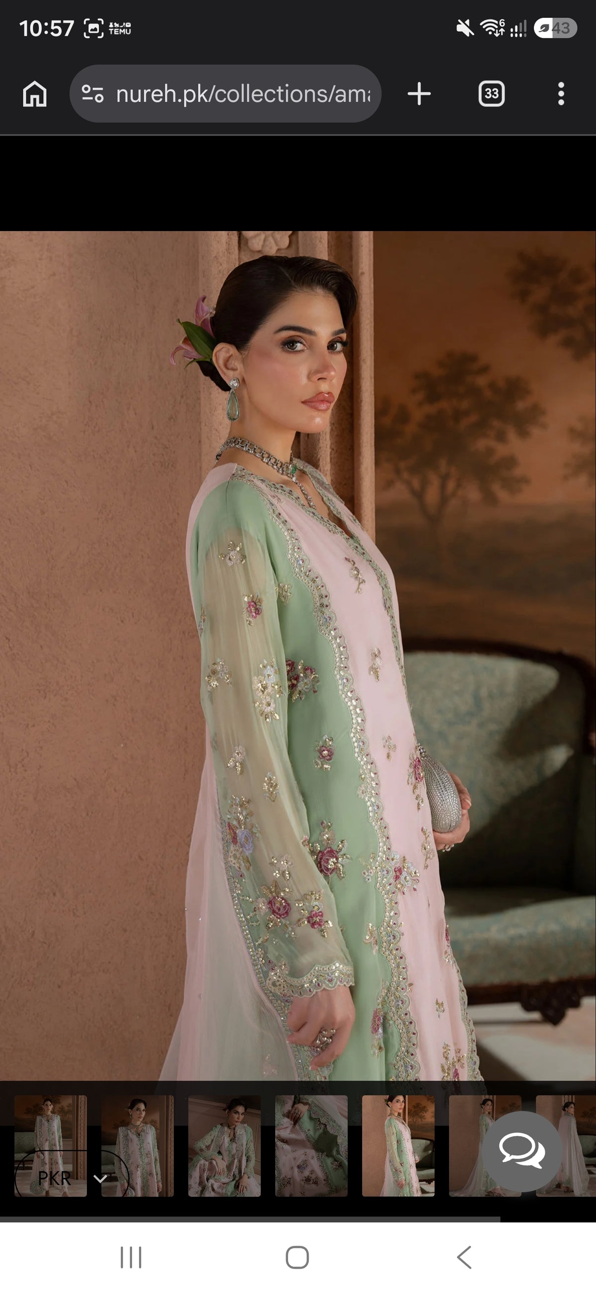 Am-43 chiffon luxury collection