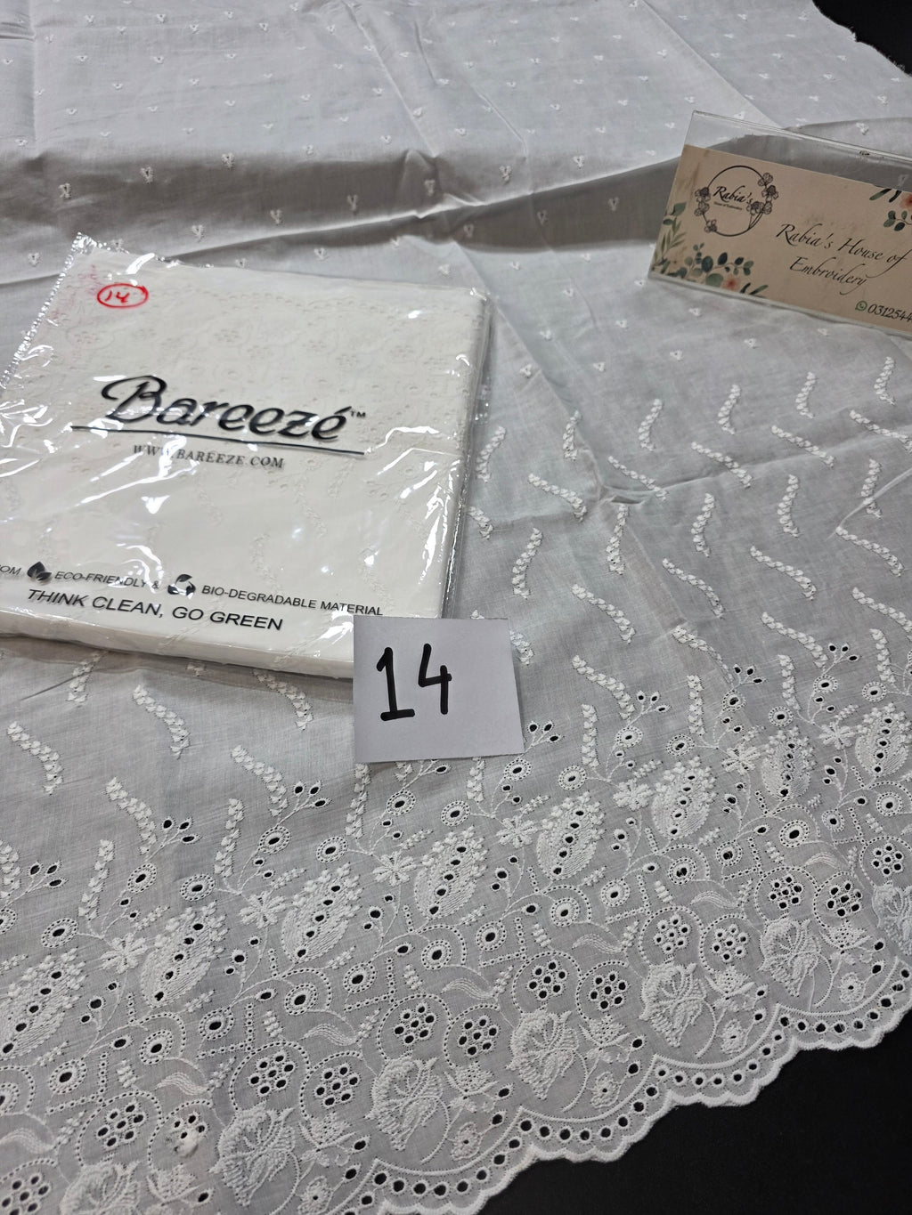 Embroidered trouser 14