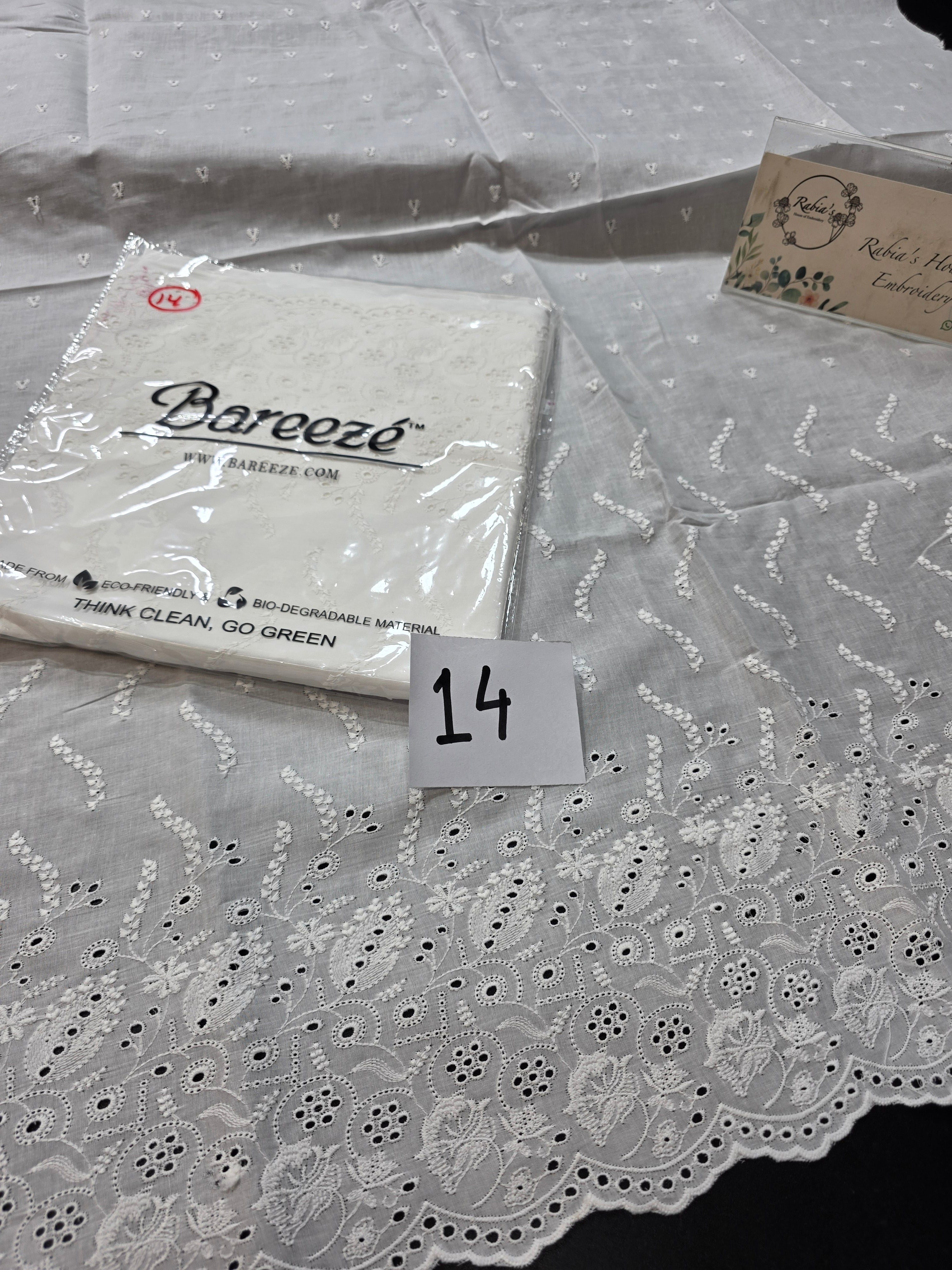 Embroidered trouser 14