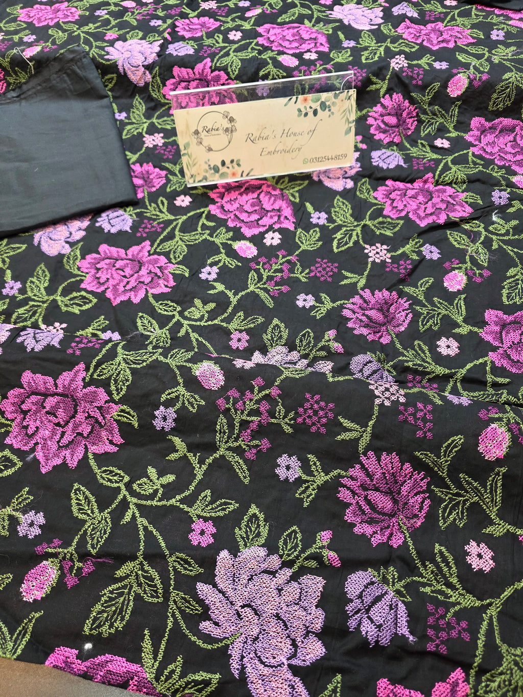 Bareeze lawn 3pc allover embroidered
