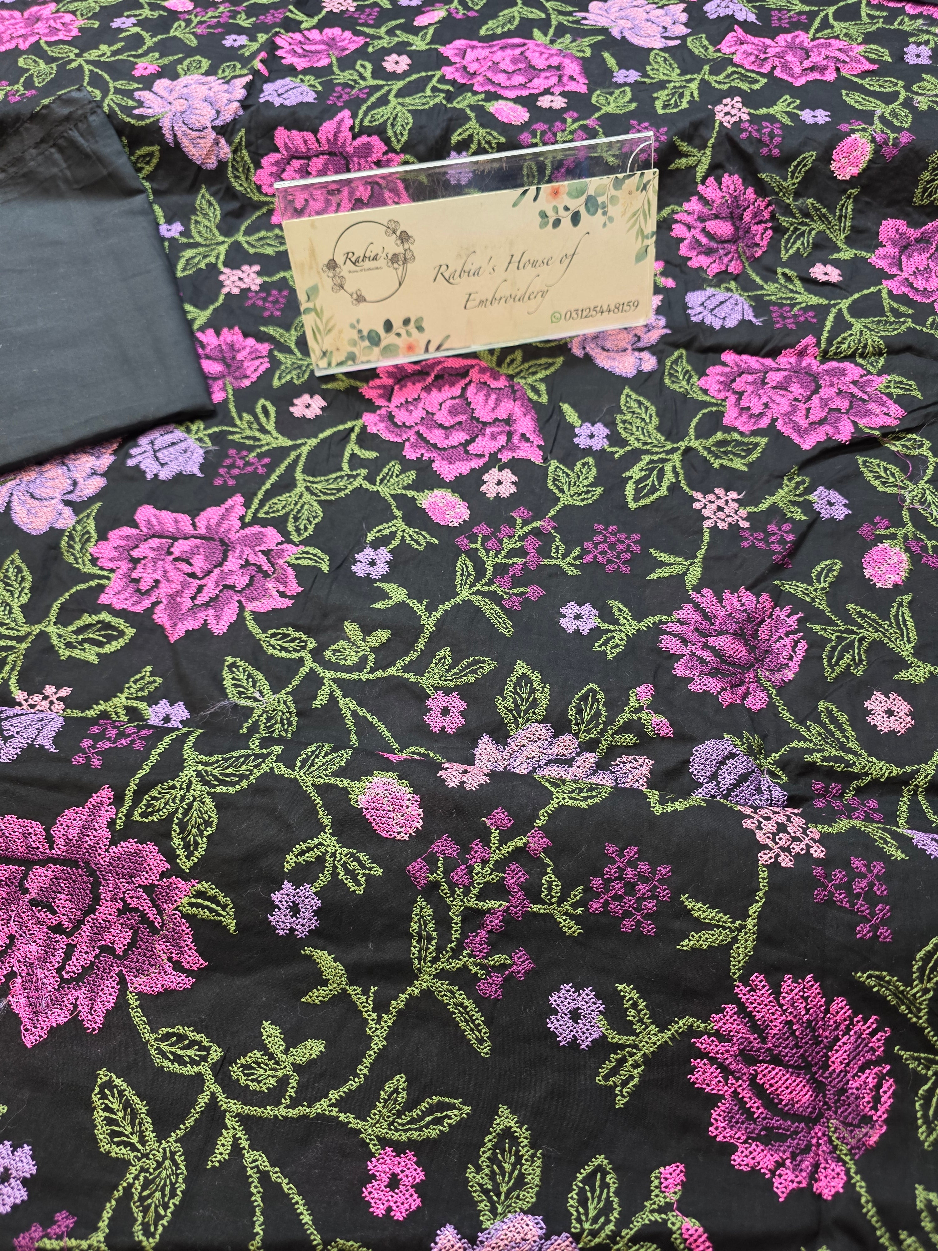 Bareeze lawn 3pc allover embroidered