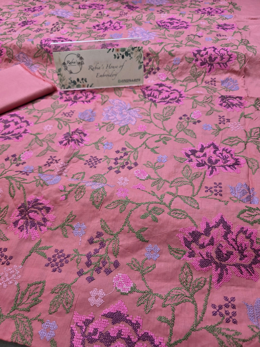 Bareeze lawn 3pc allover embroidered