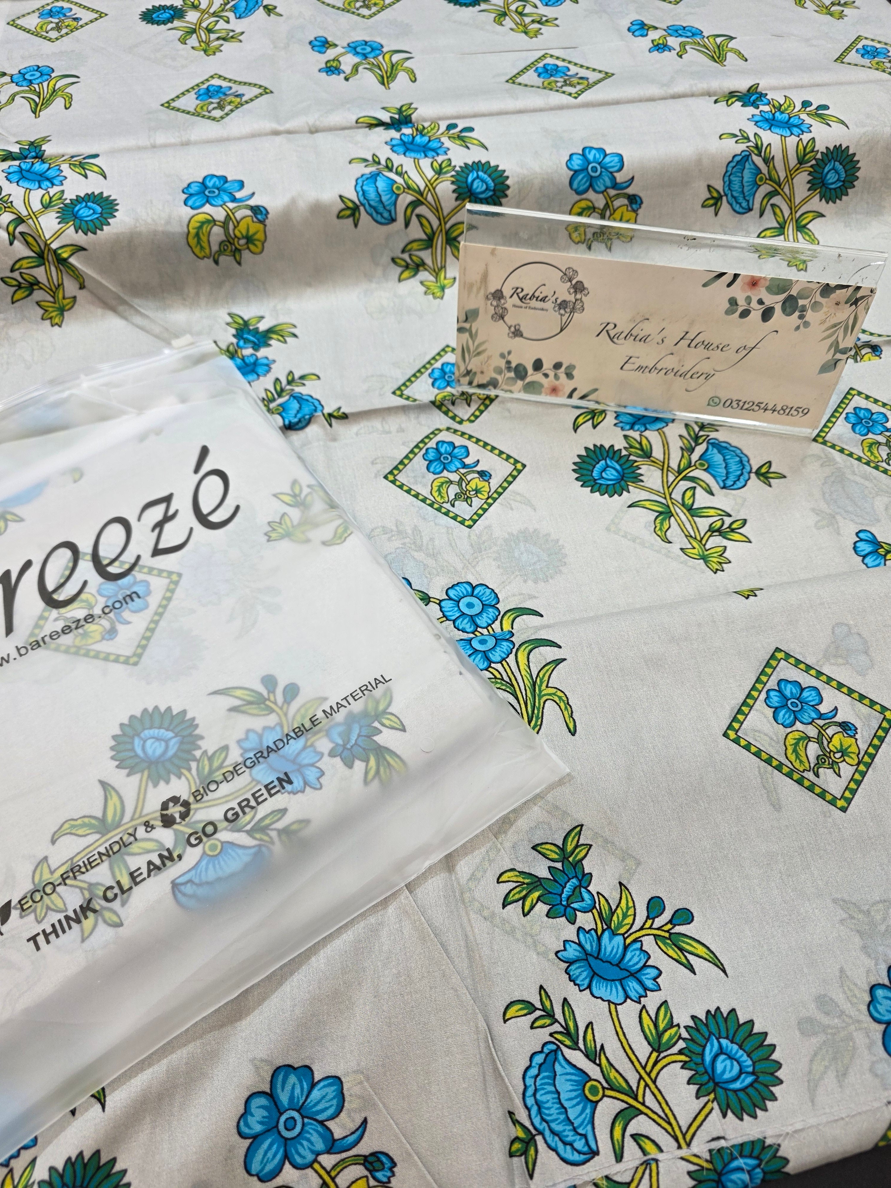 Bareeze lawn 2pc printed