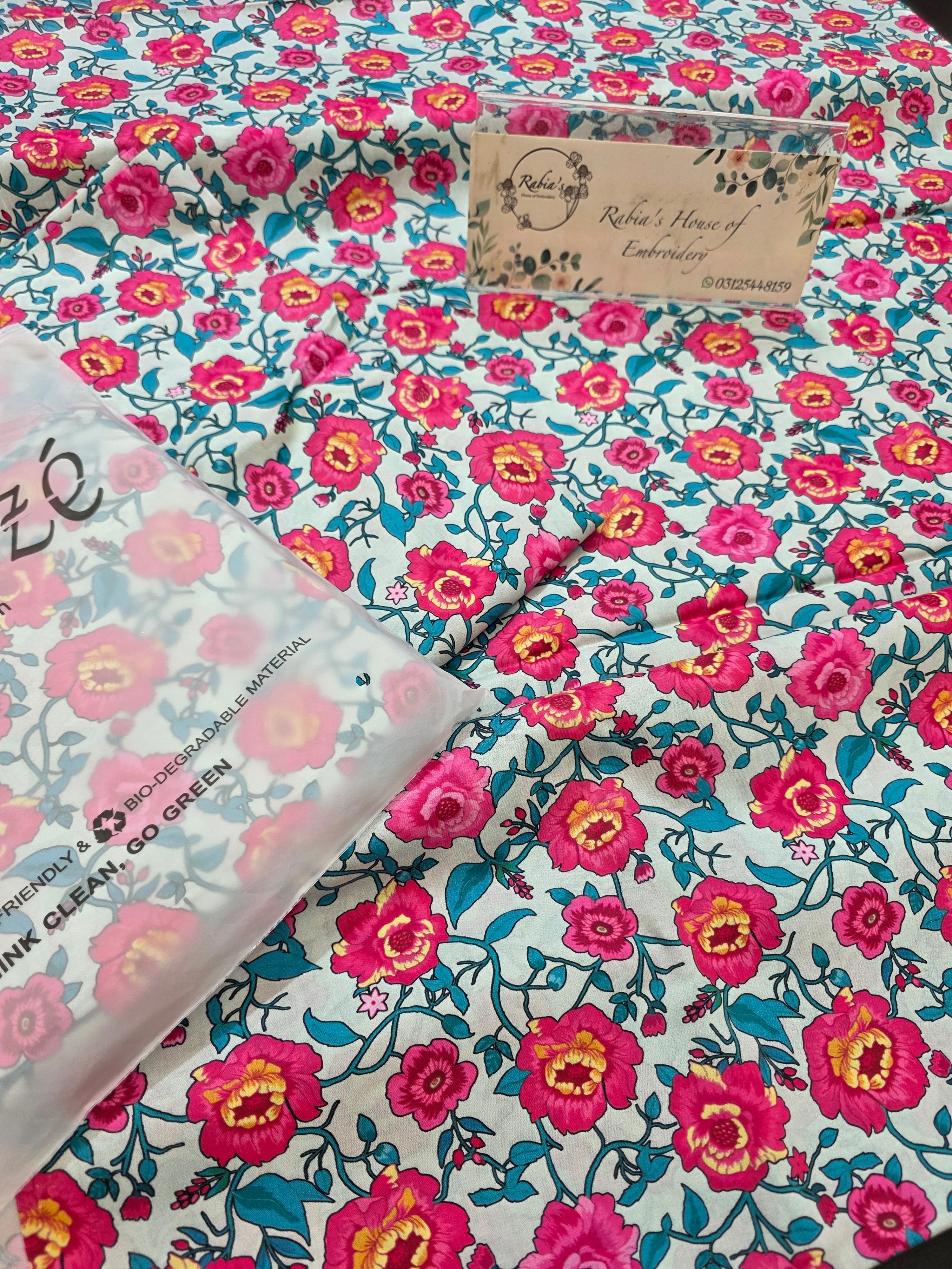 Bareeze lawn 2pc printed