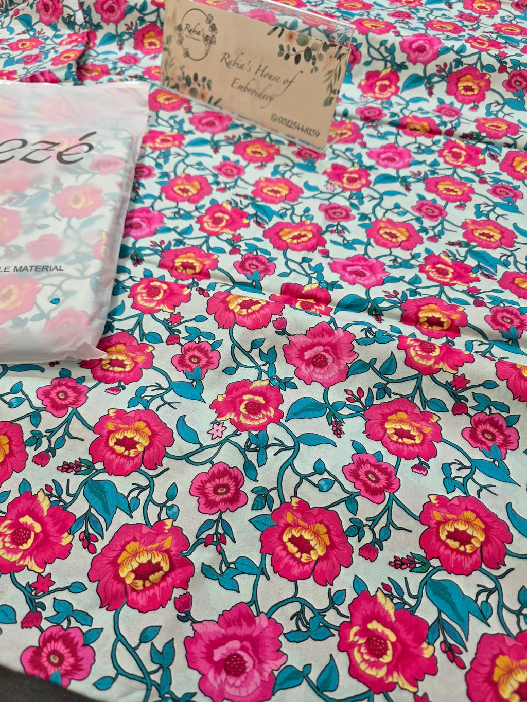 Bareeze lawn 2pc printed