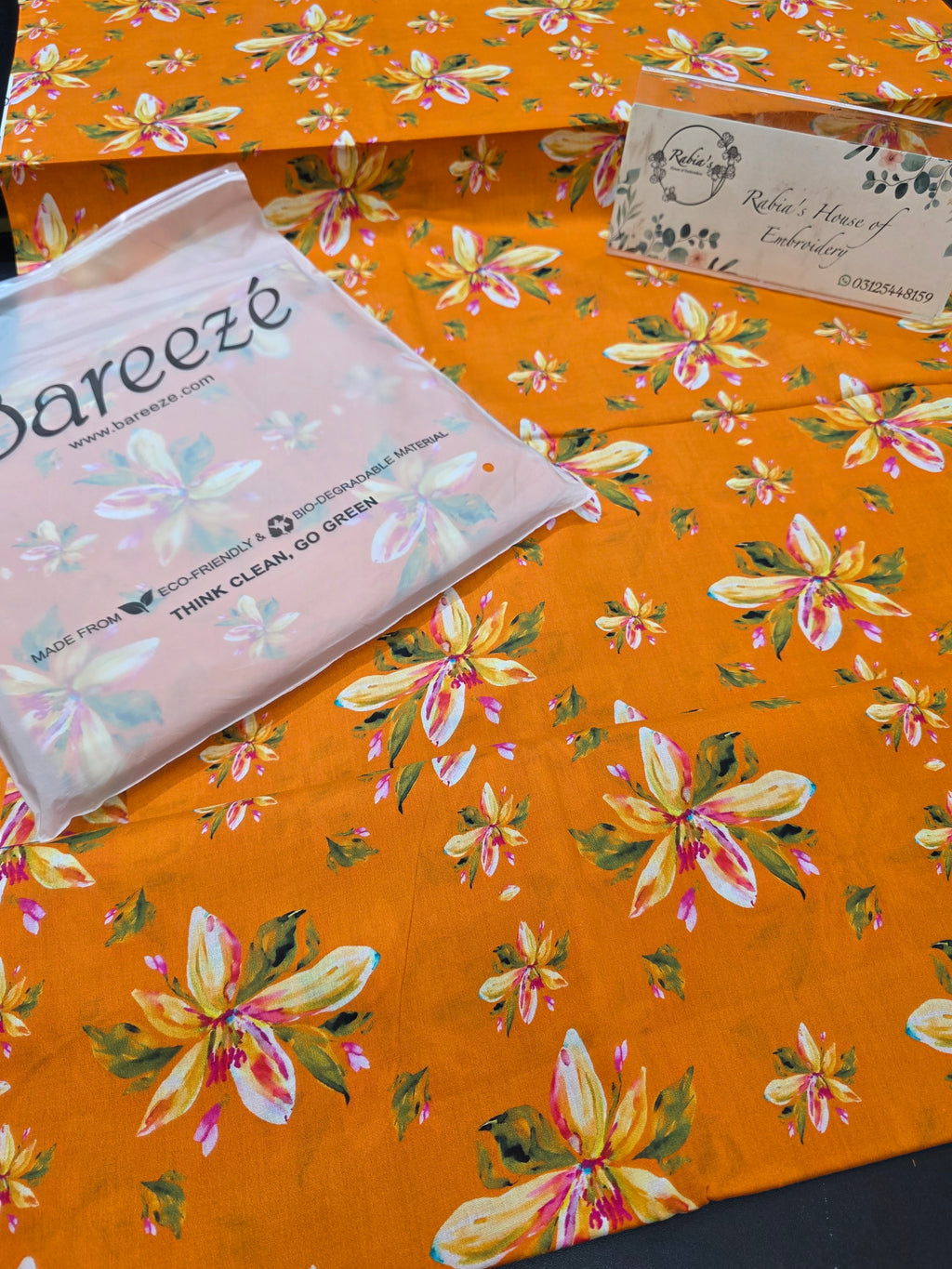 Bareeze lawn 2pc printed