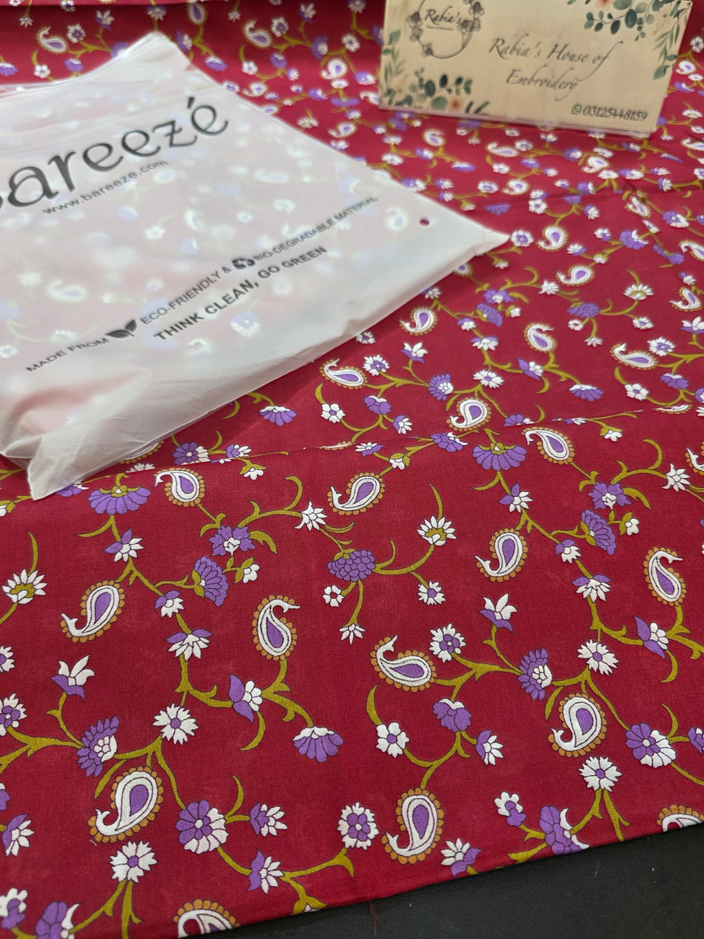 Bareeze lawn 2pc printed