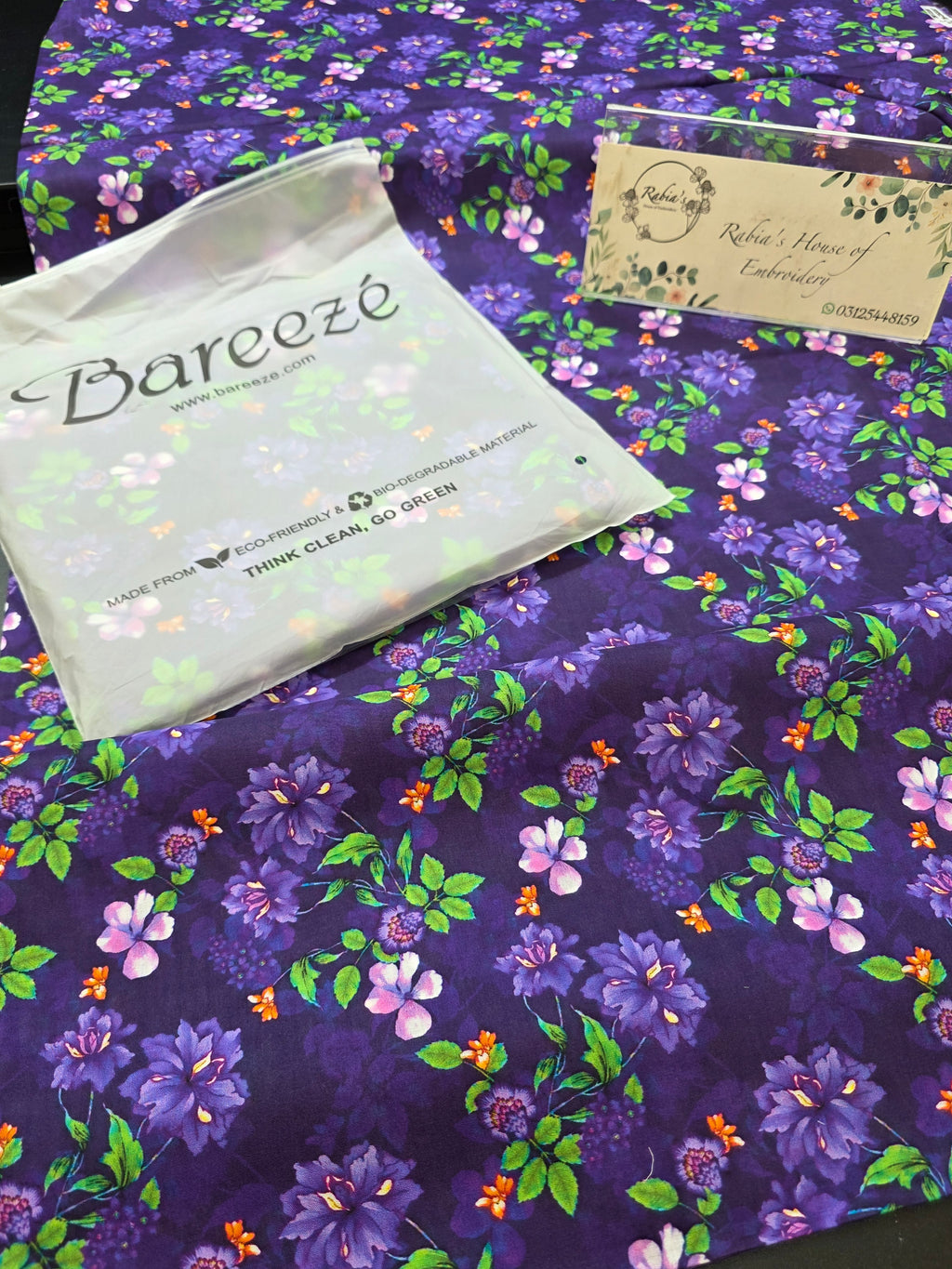 Bareeze lawn 2pc printed