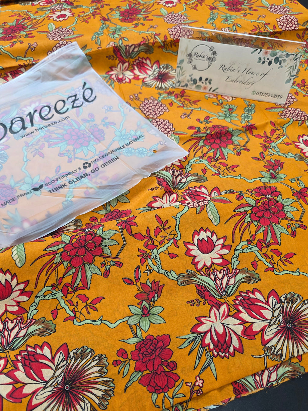 Bareeze lawn 2pc printed