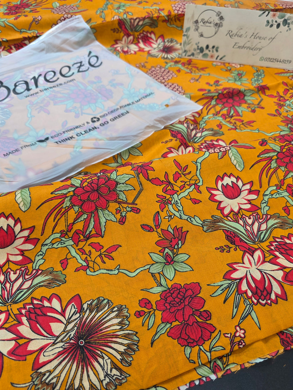 Bareeze lawn 2pc printed