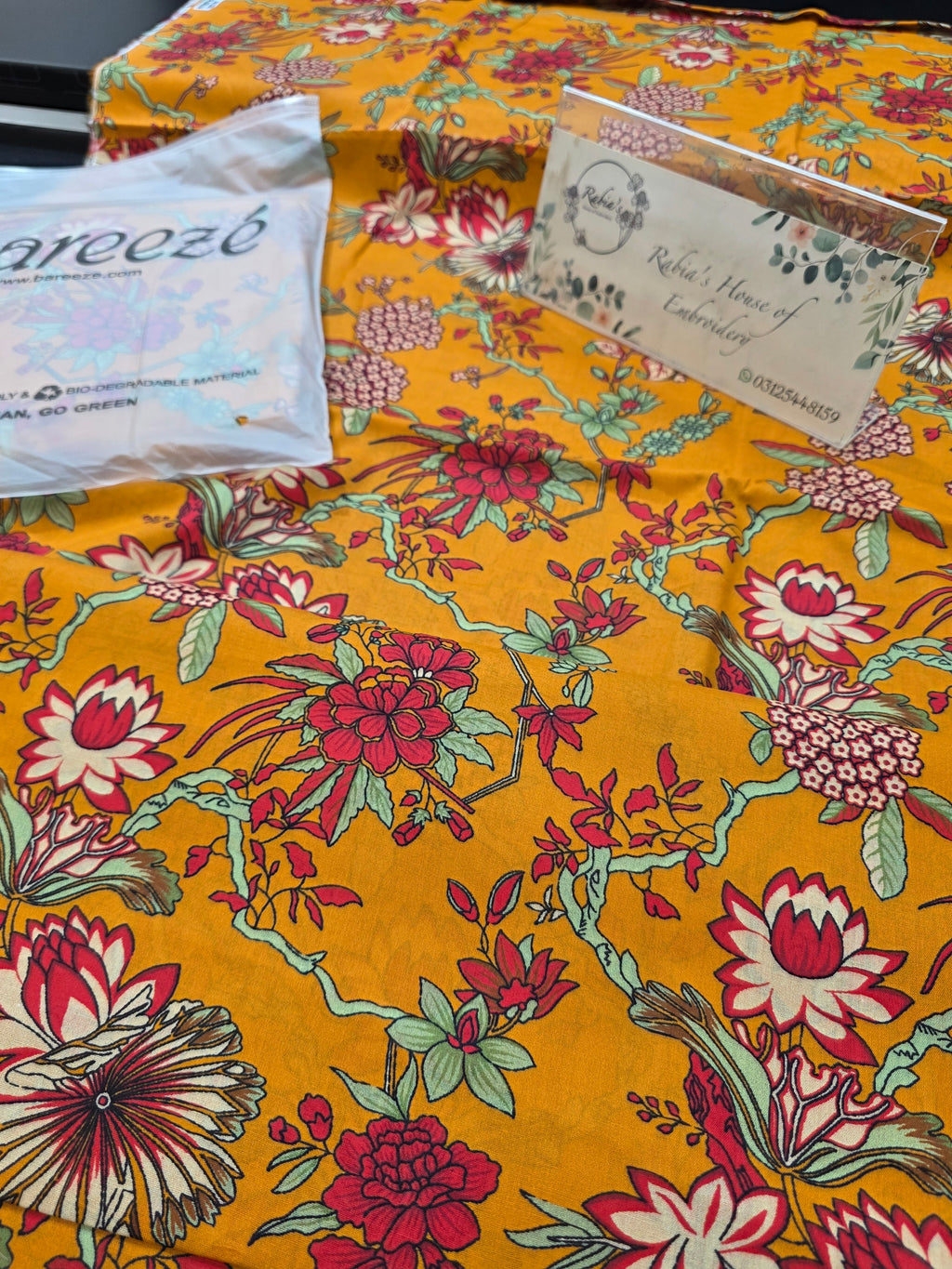 Bareeze lawn 2pc printed