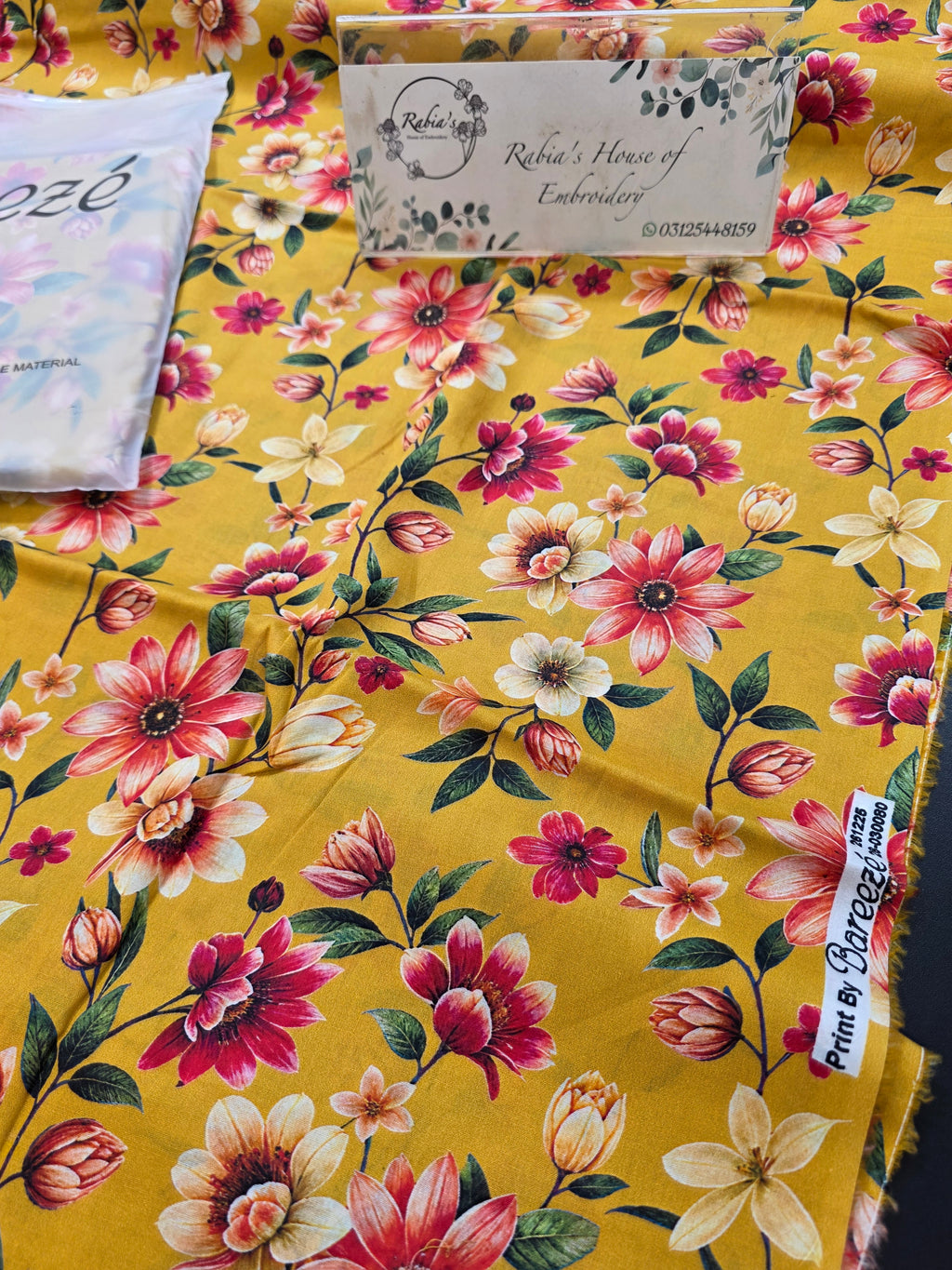 Bareeze lawn 2pc printed