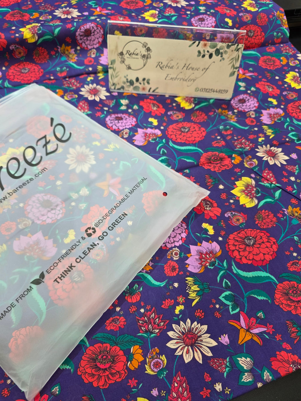 Bareeze lawn 2pc printed