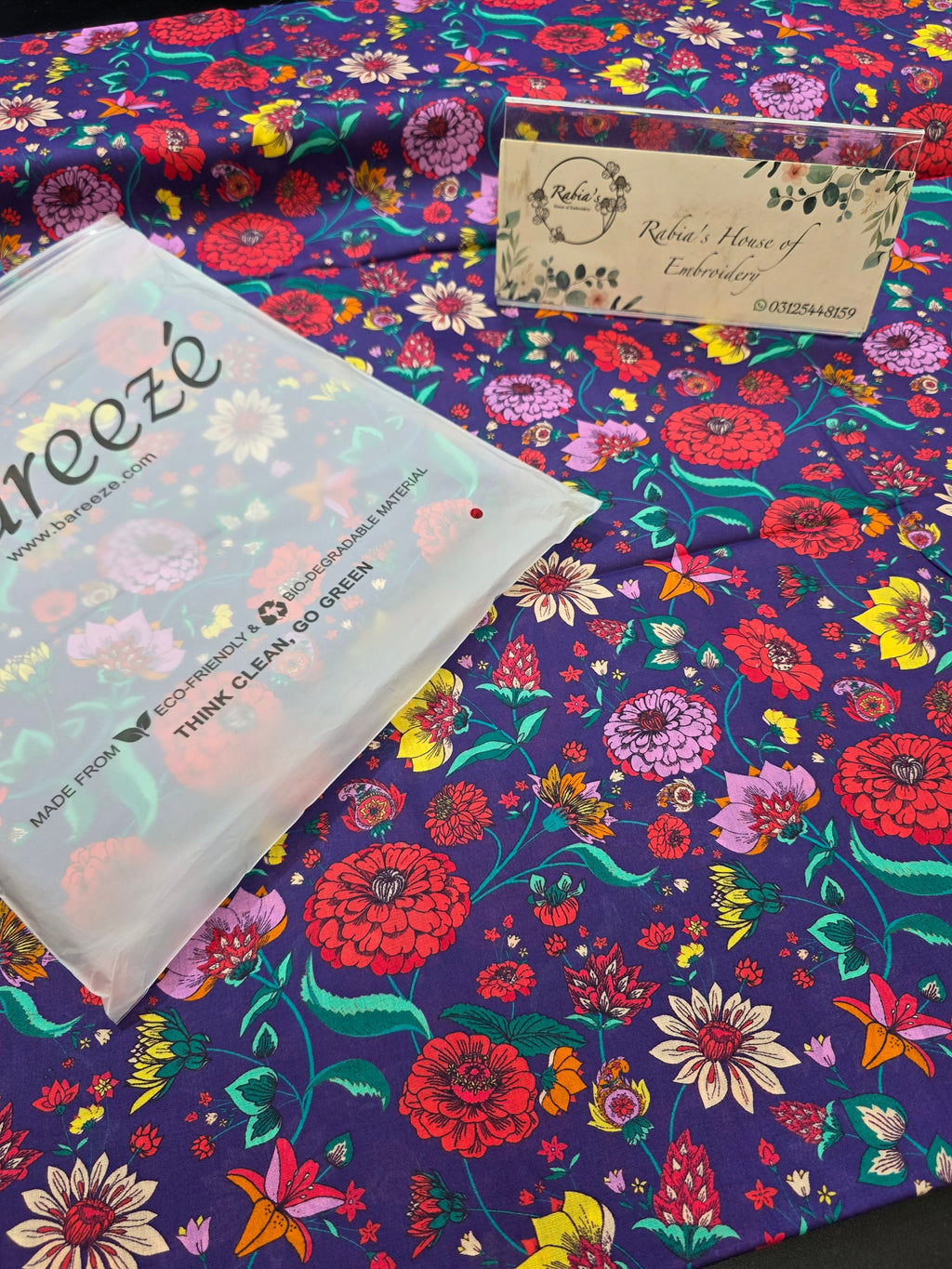 Bareeze lawn 2pc printed