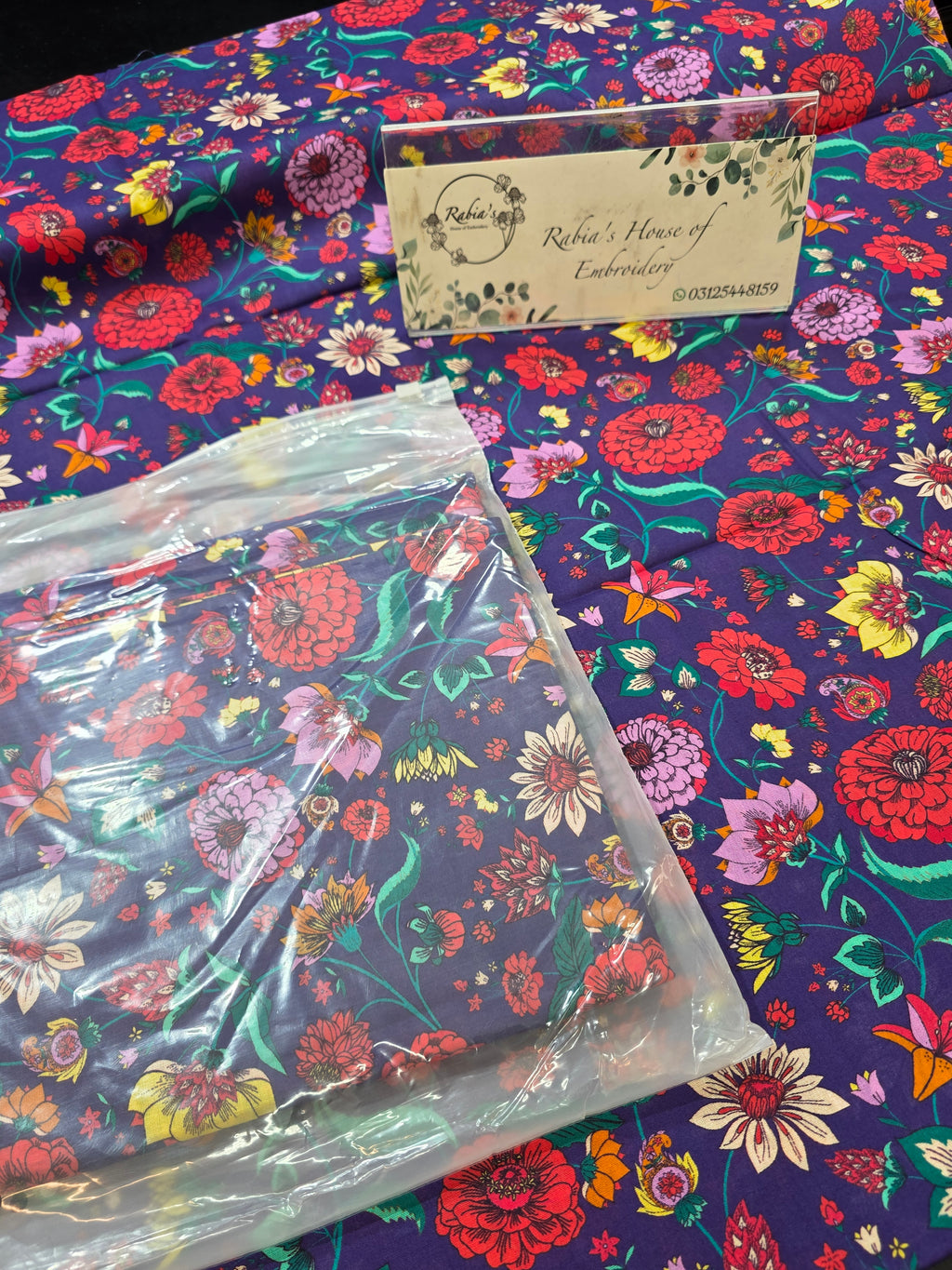 Bareeze lawn 2pc printed