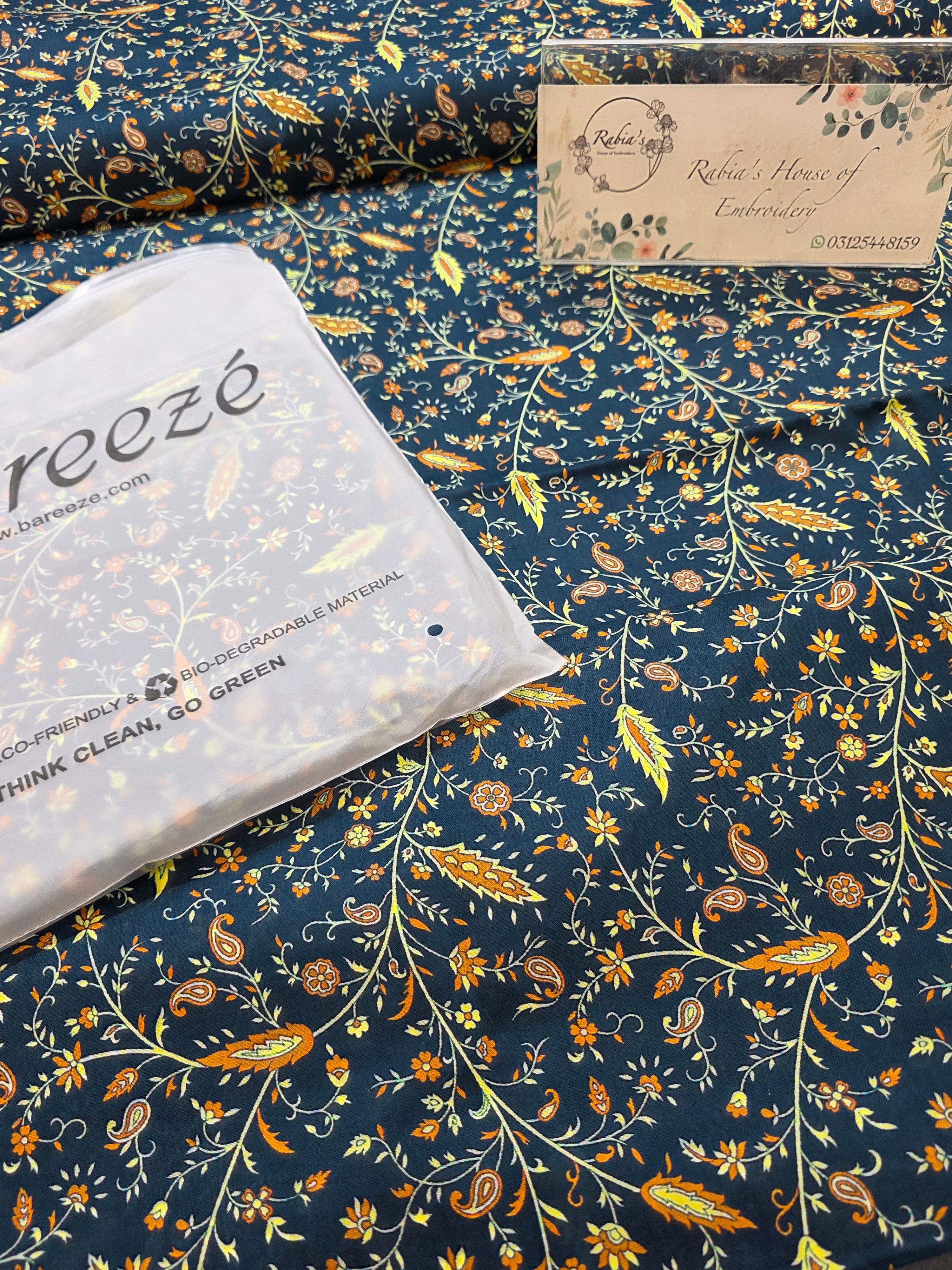 Bareeze lawn 2pc printed
