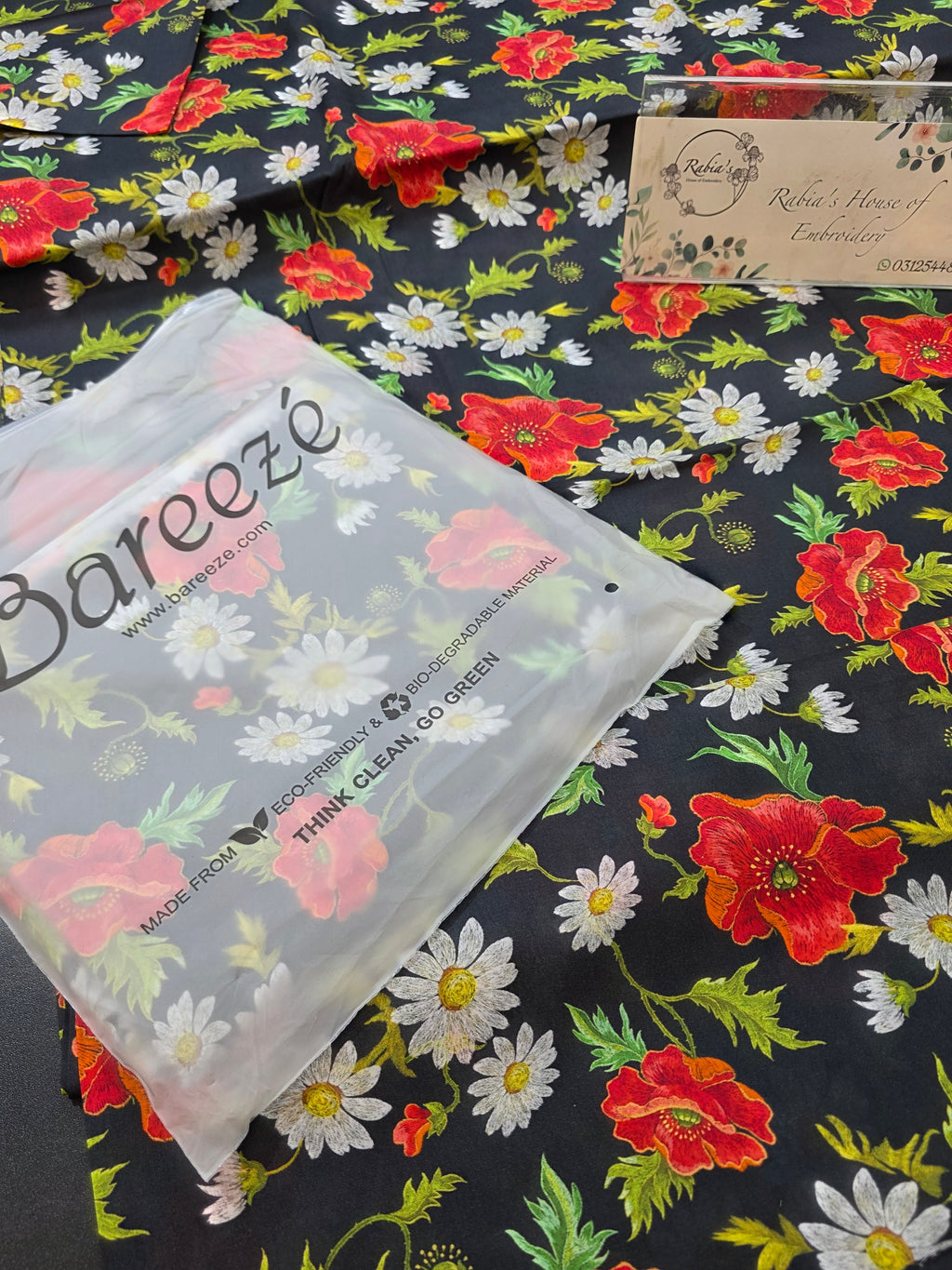 Bareeze lawn 2pc printed