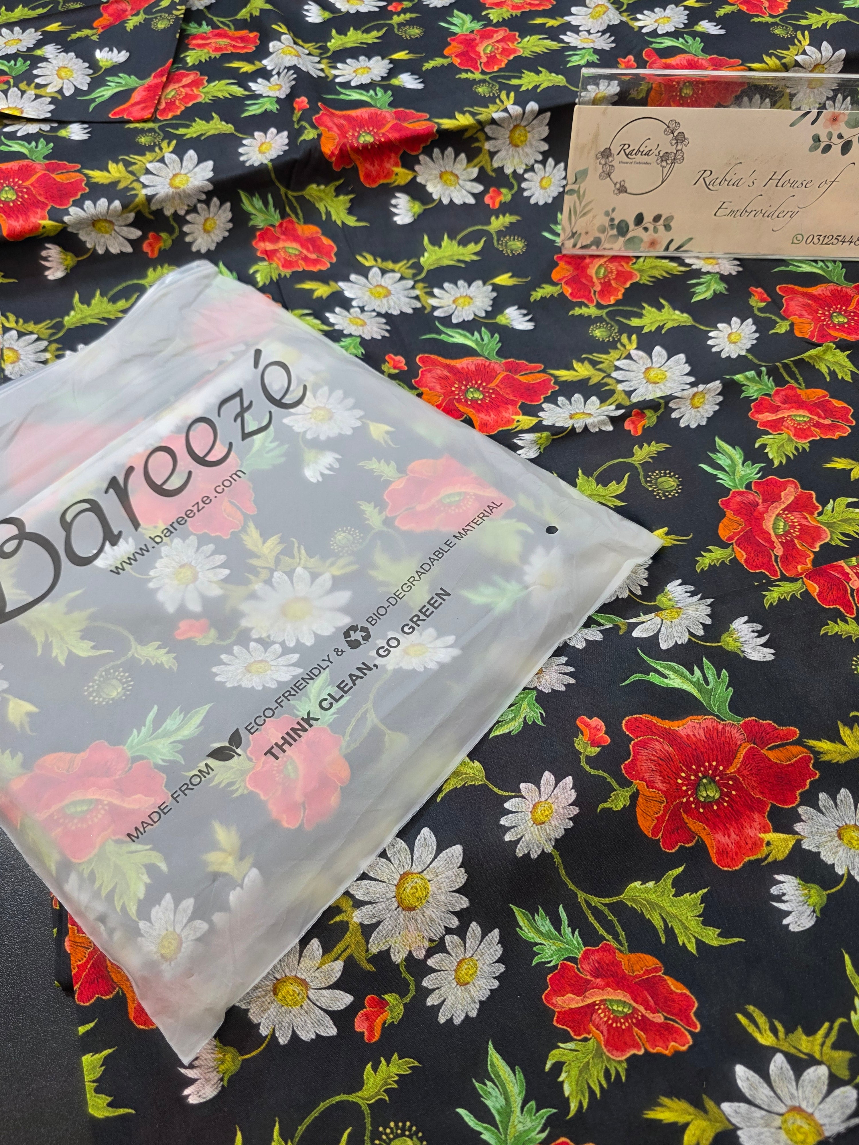 Bareeze lawn 2pc printed