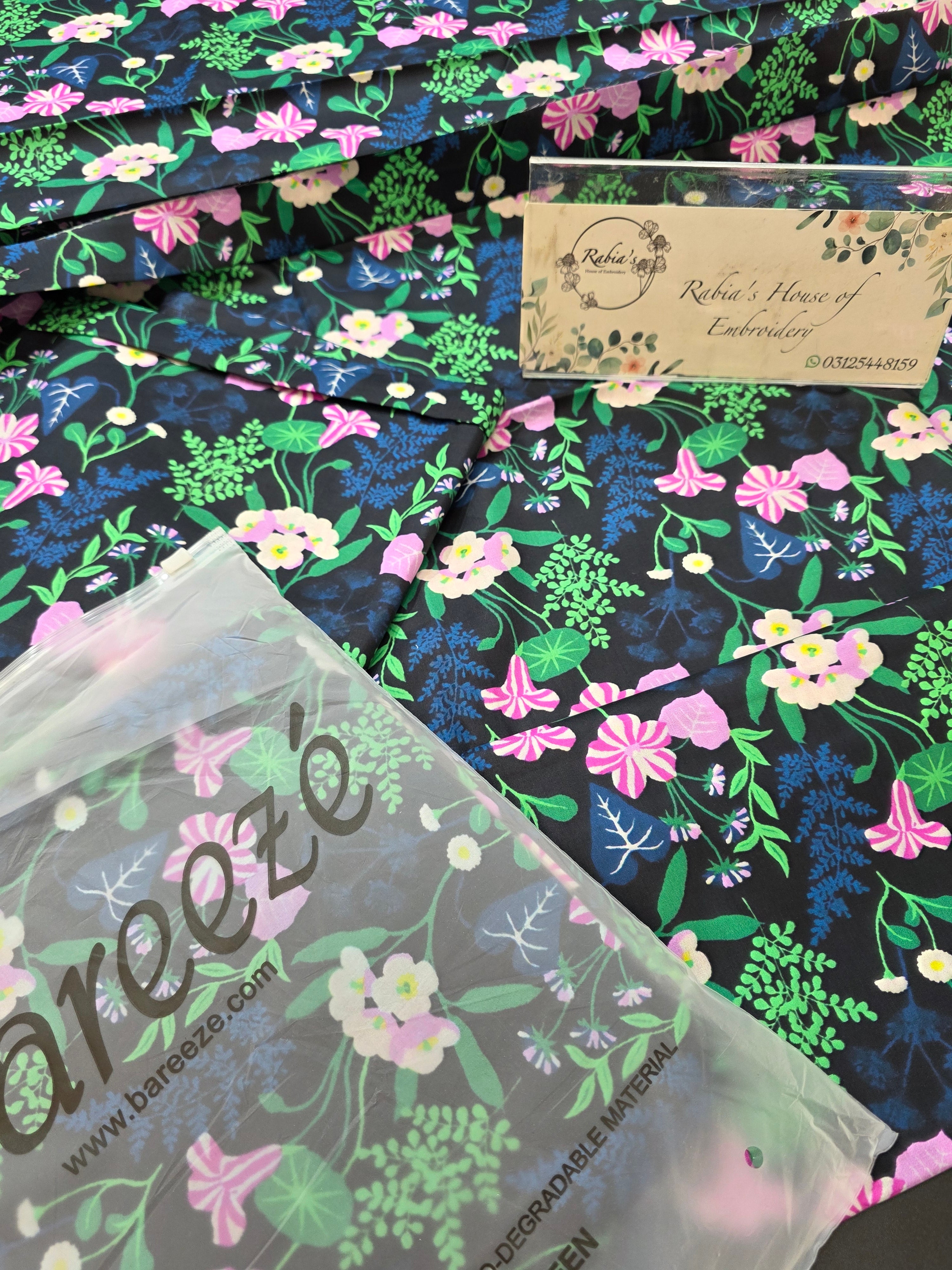 Bareeze lawn 2pc printed