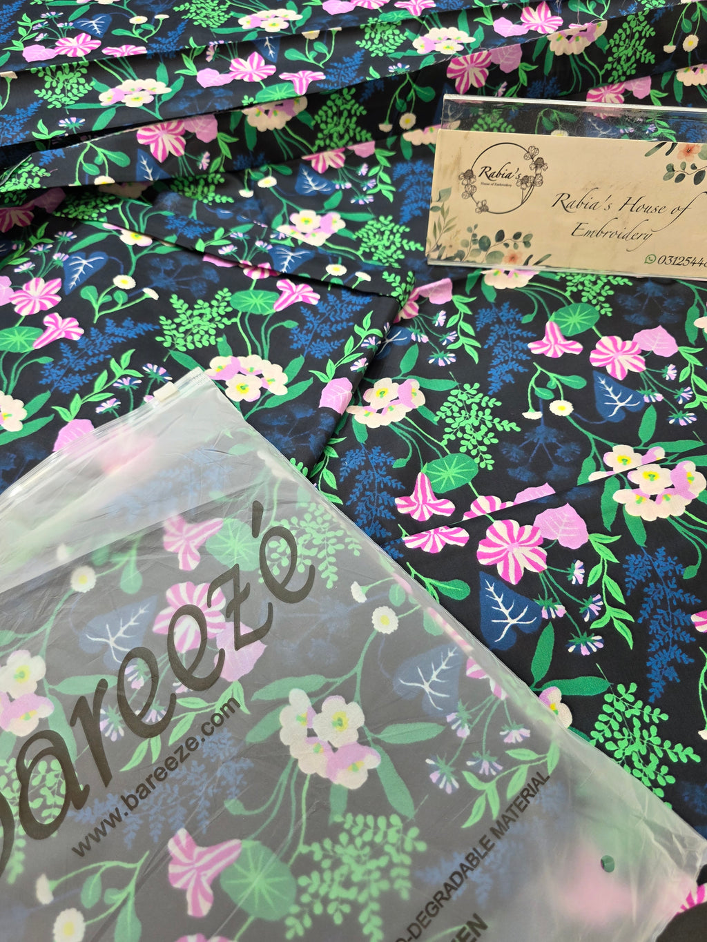 Bareeze lawn 2pc printed