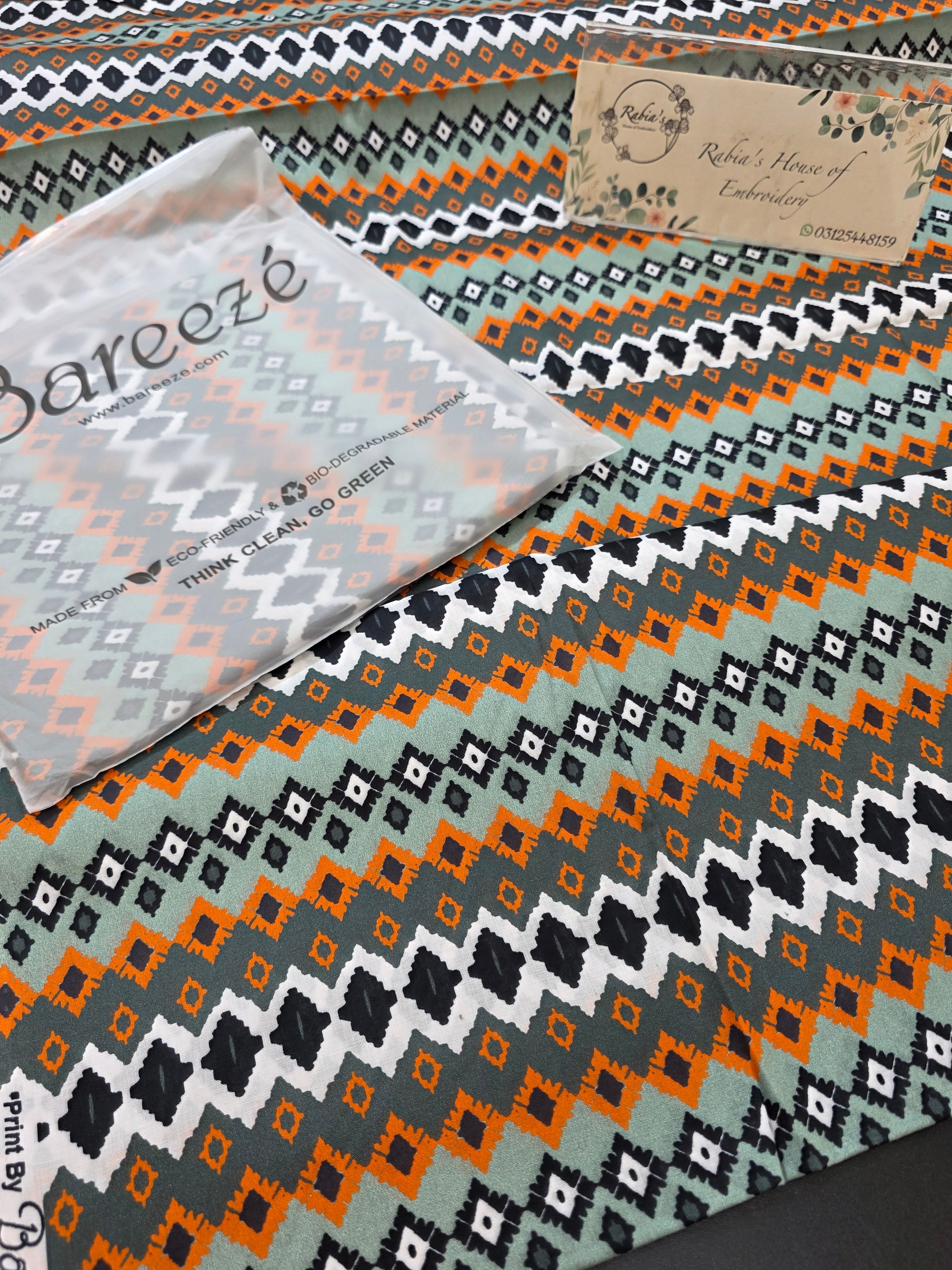 Bareeze lawn 2pc printed