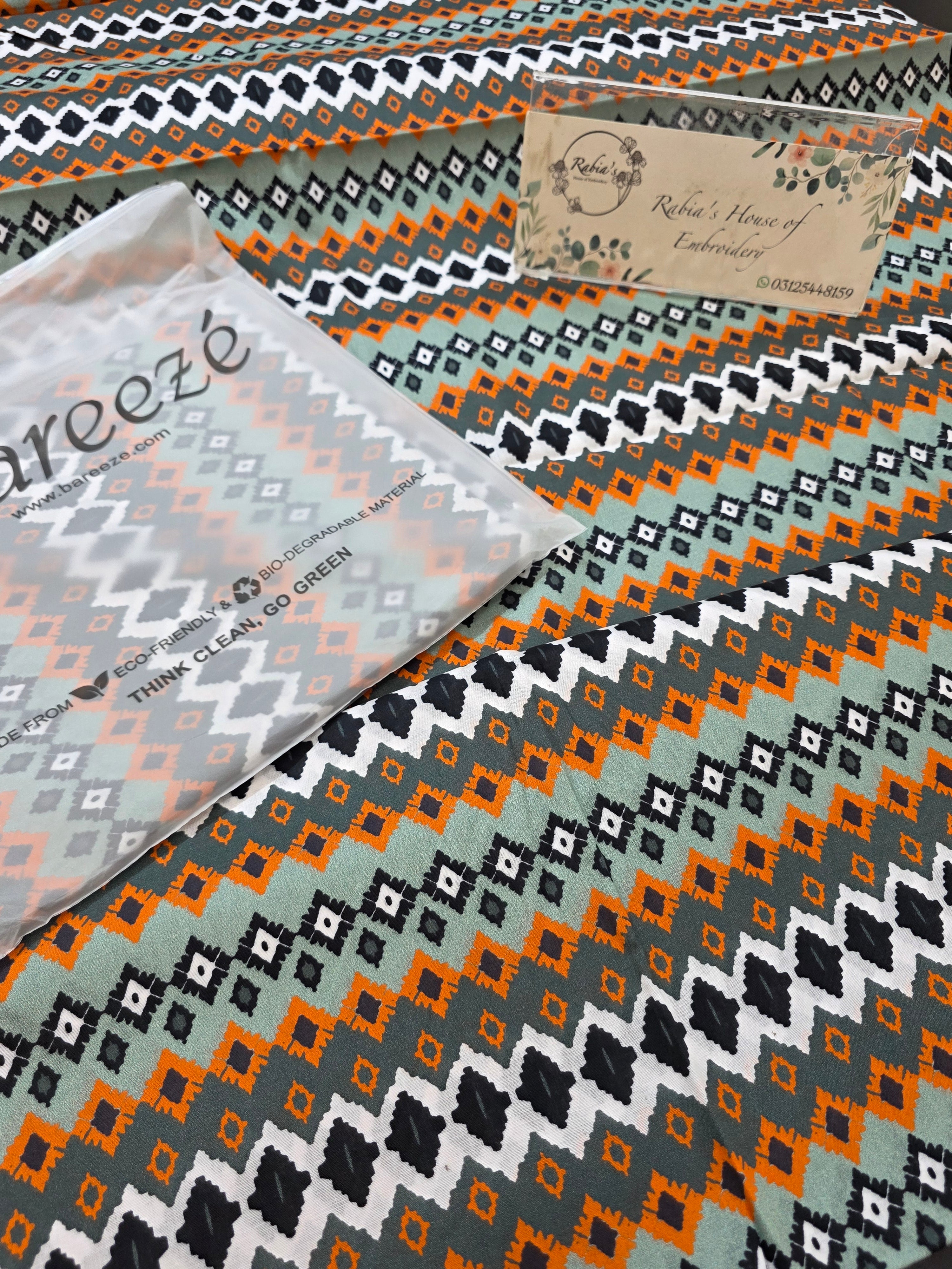 Bareeze lawn 2pc printed