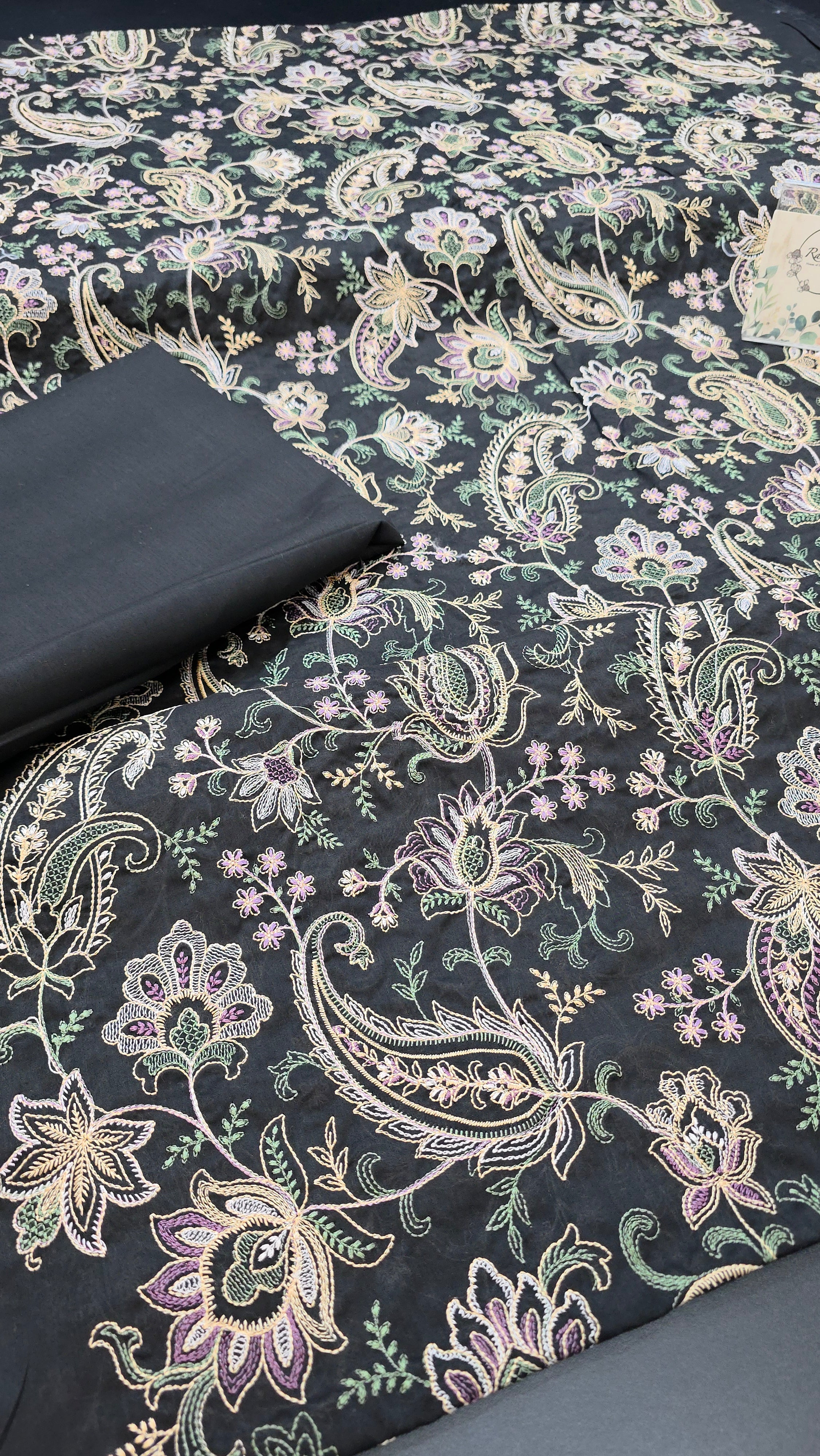 Bareeze lawn 3pc allover embroidered