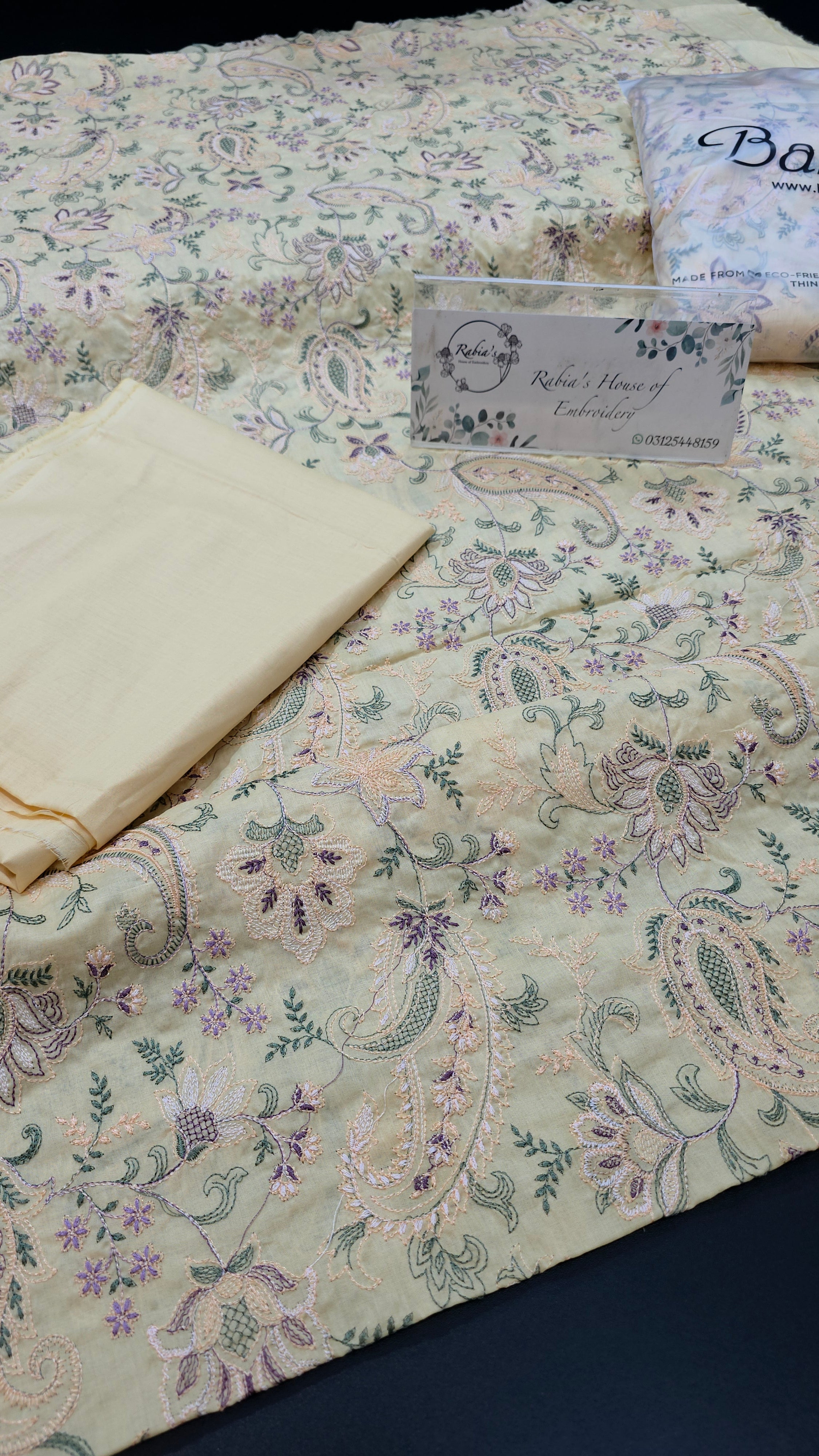 Bareeze lawn 3pc allover embroidered