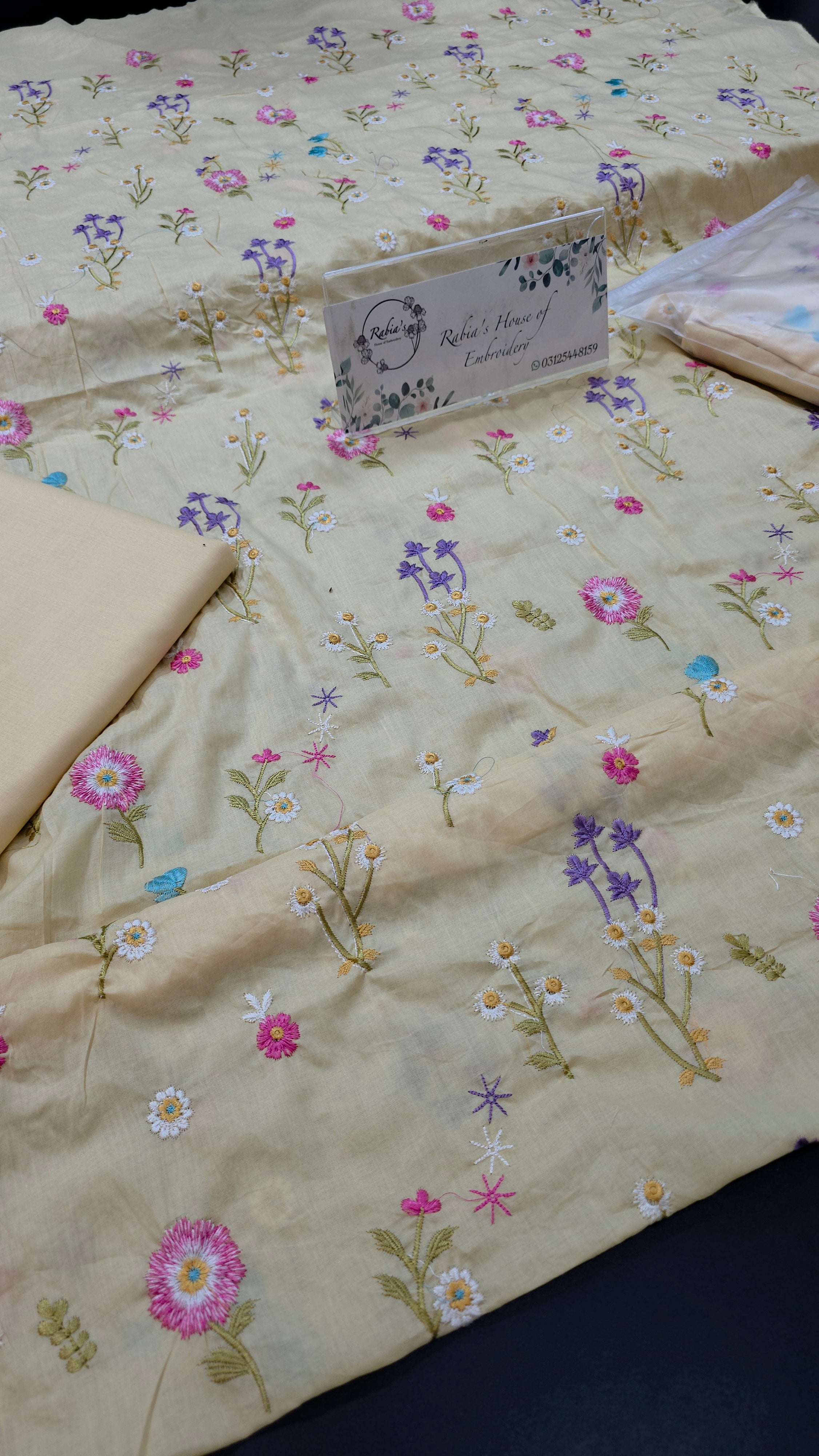 Bareeze lawn 3pc allover embroidered