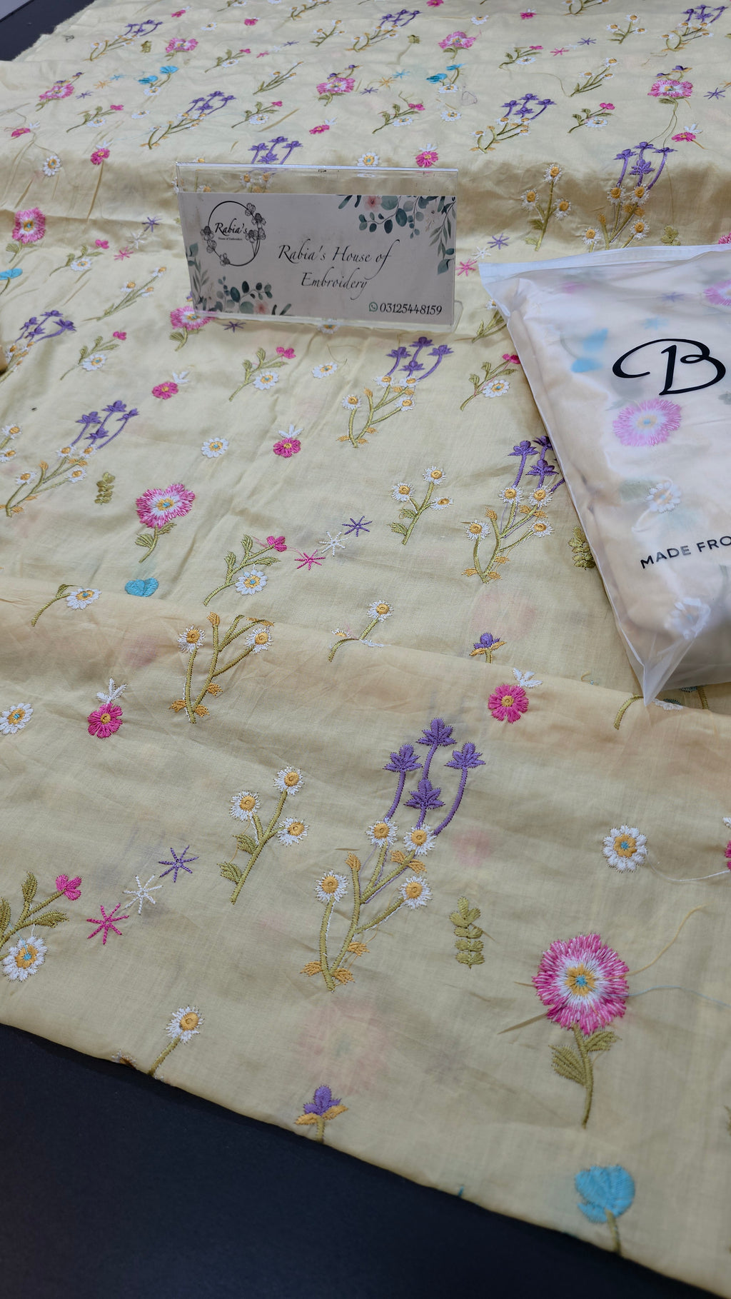 Bareeze lawn 3pc allover embroidered