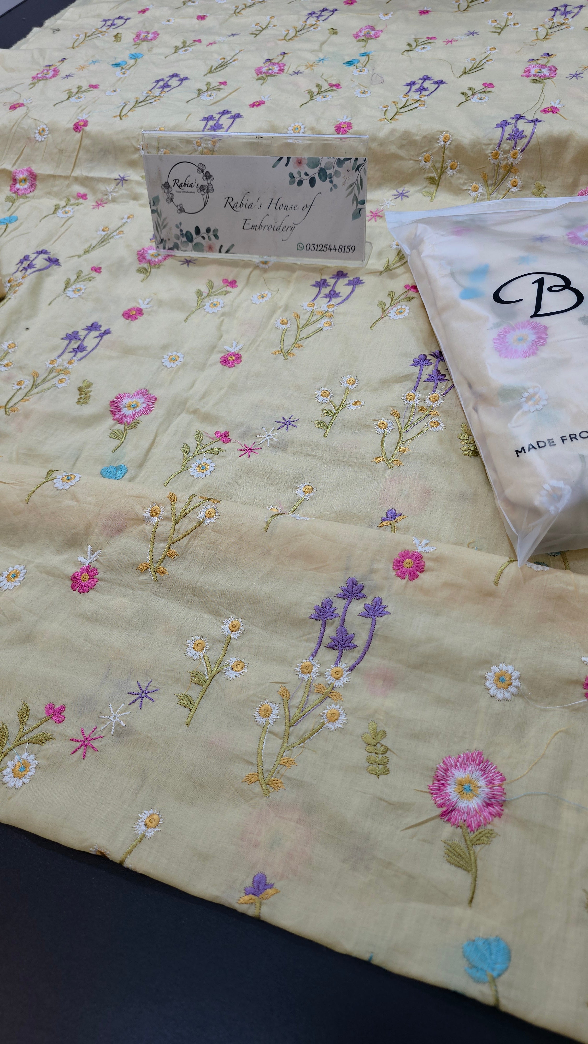 Bareeze lawn 3pc allover embroidered