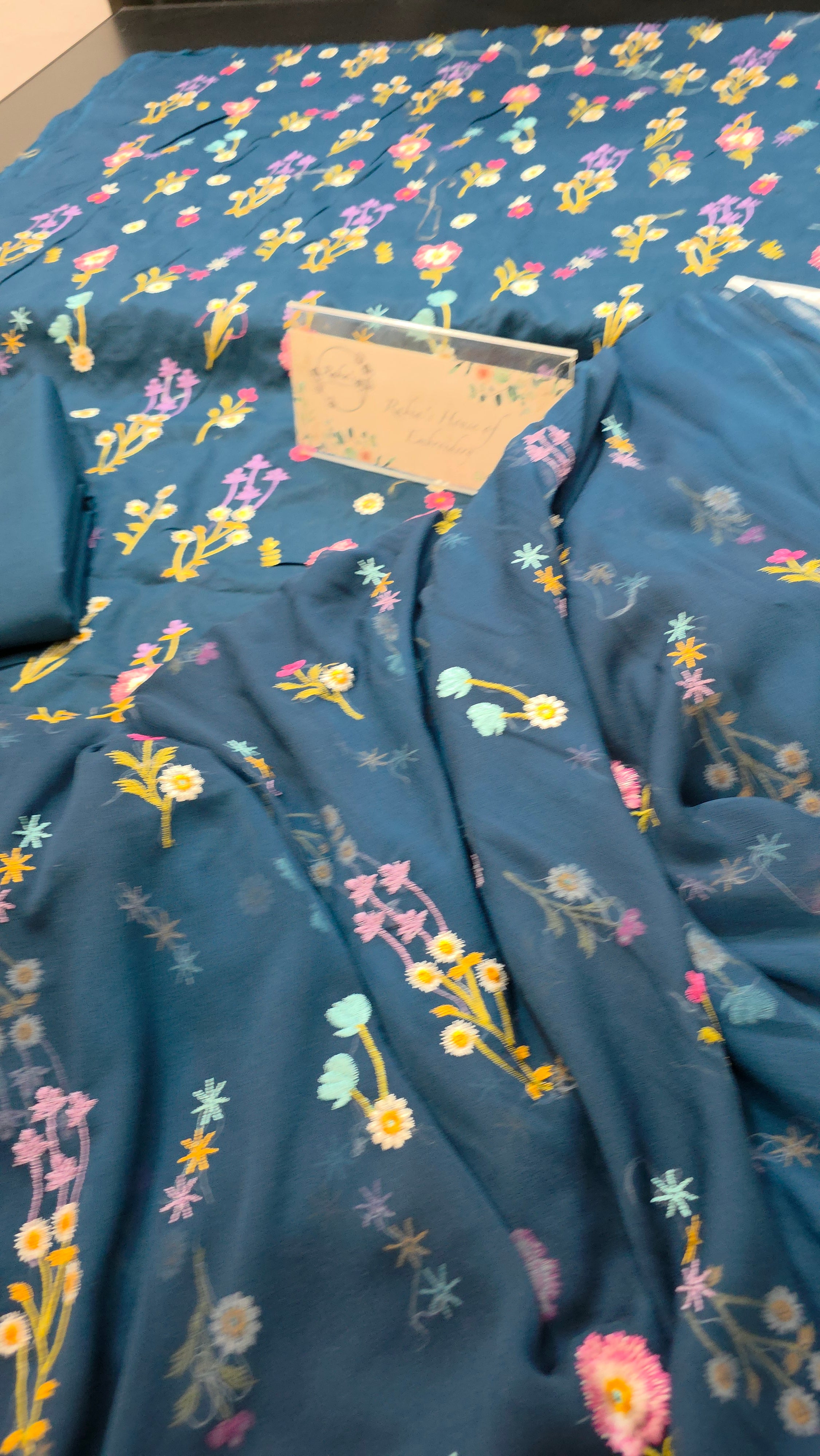 Bareeze lawn 3pc allover embroidered