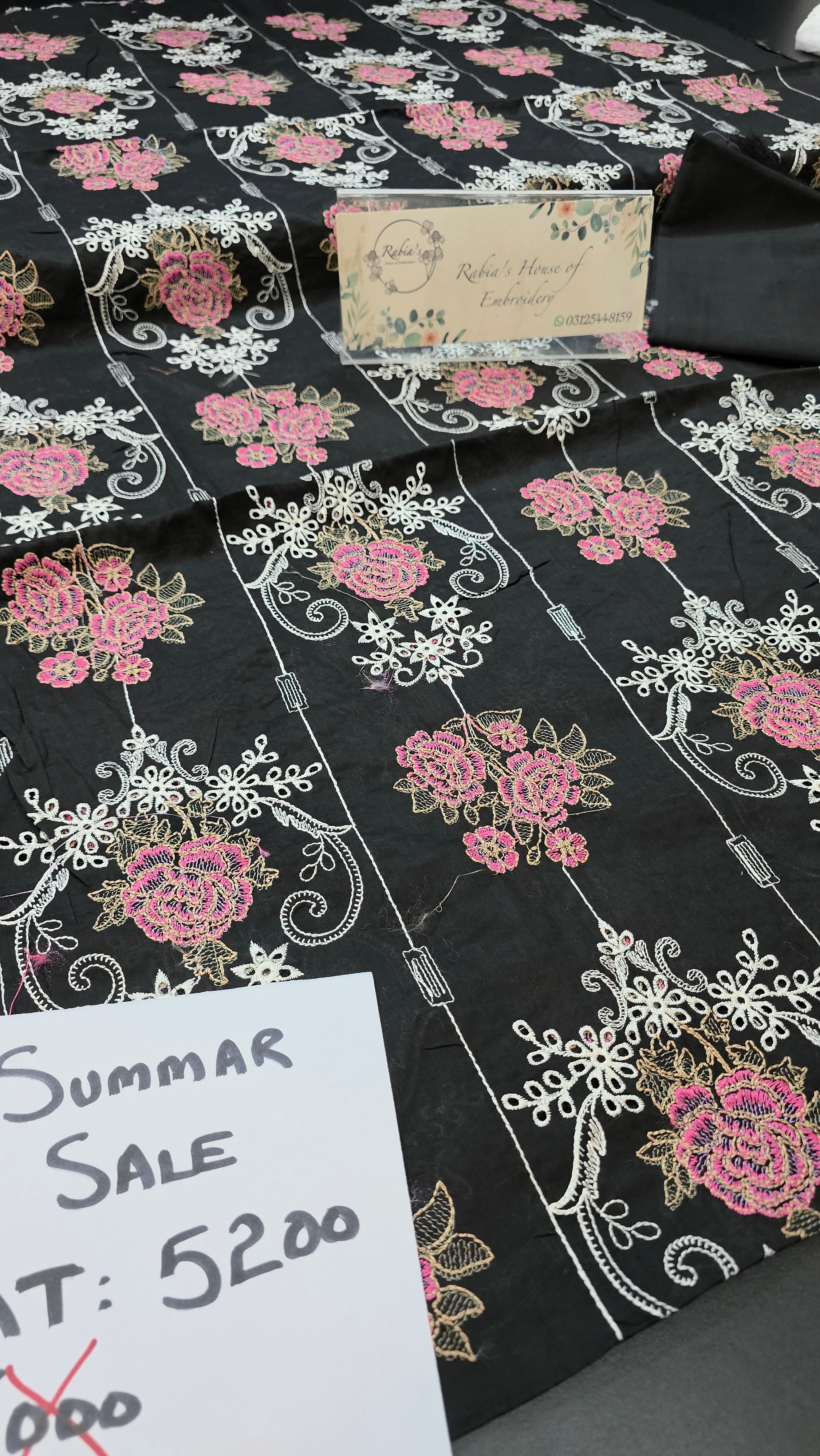 Bareeze lawn 3pc allover embroidered